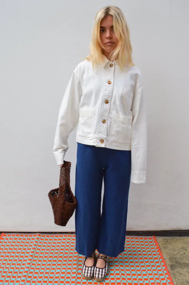 One Collective Livorno Ecru Artists Jacket