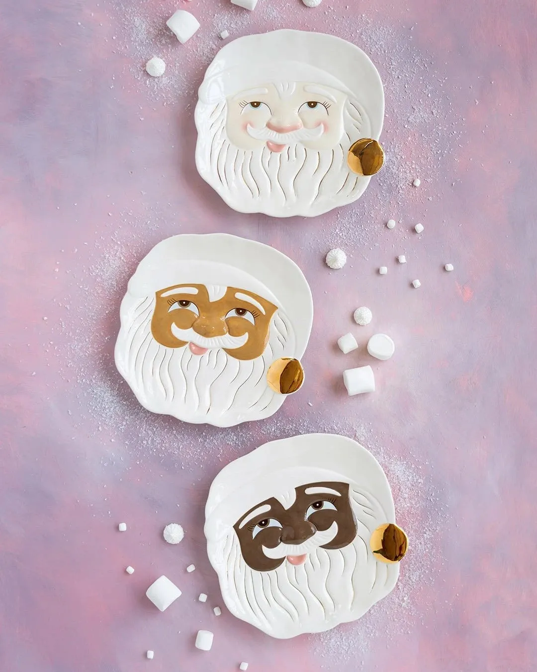 PAPA NOEL COOKIE PLATTER, BROWN