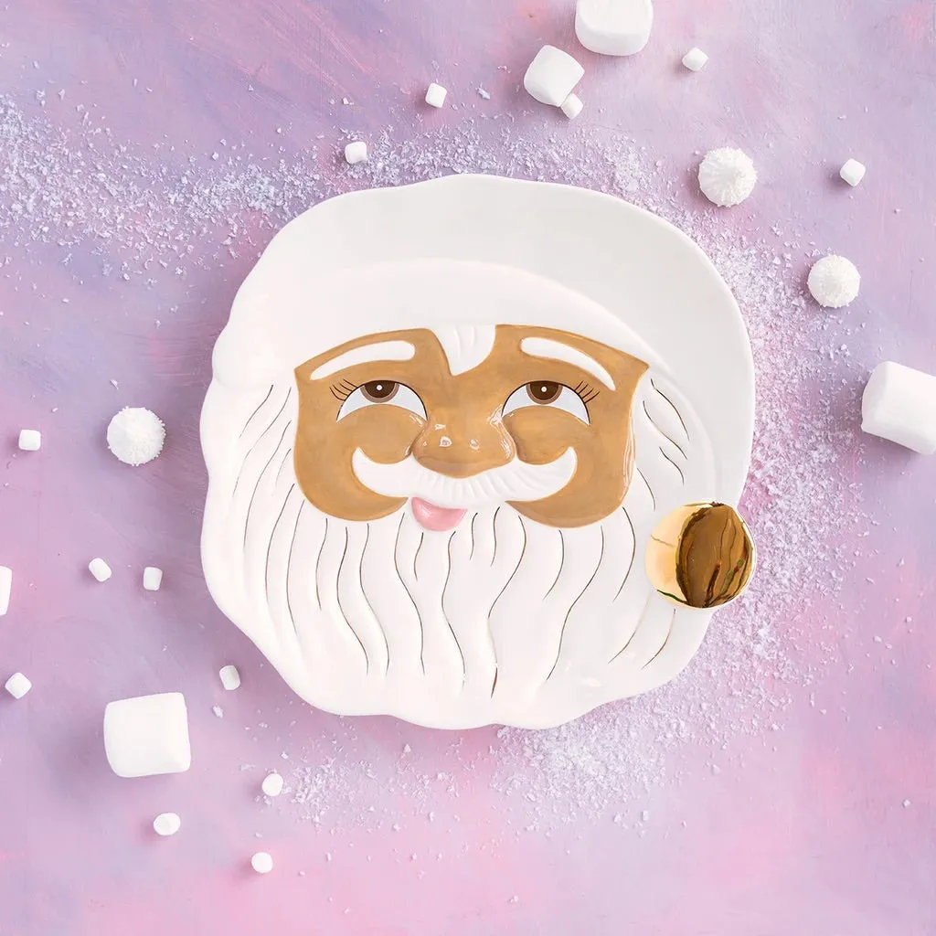 PAPA NOEL COOKIE PLATTER, BROWN