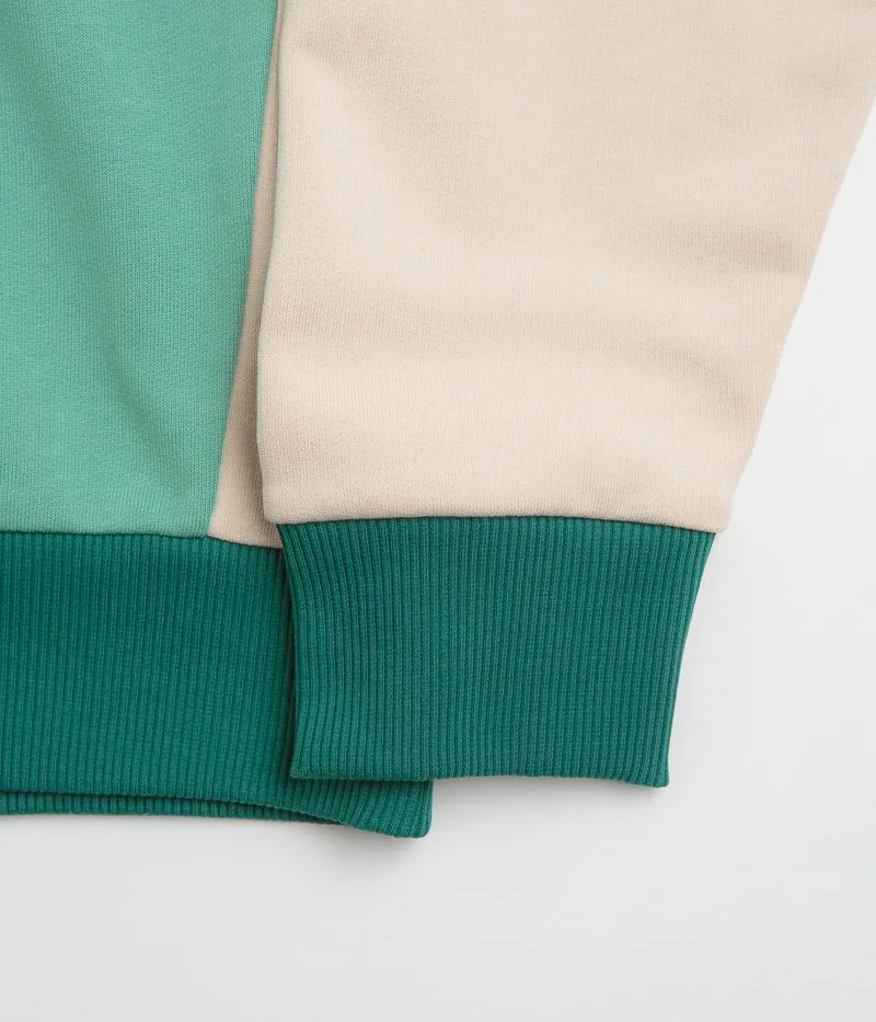 Parlez Zenith 1/4 Zip Sweatshirt - Sage Shore
