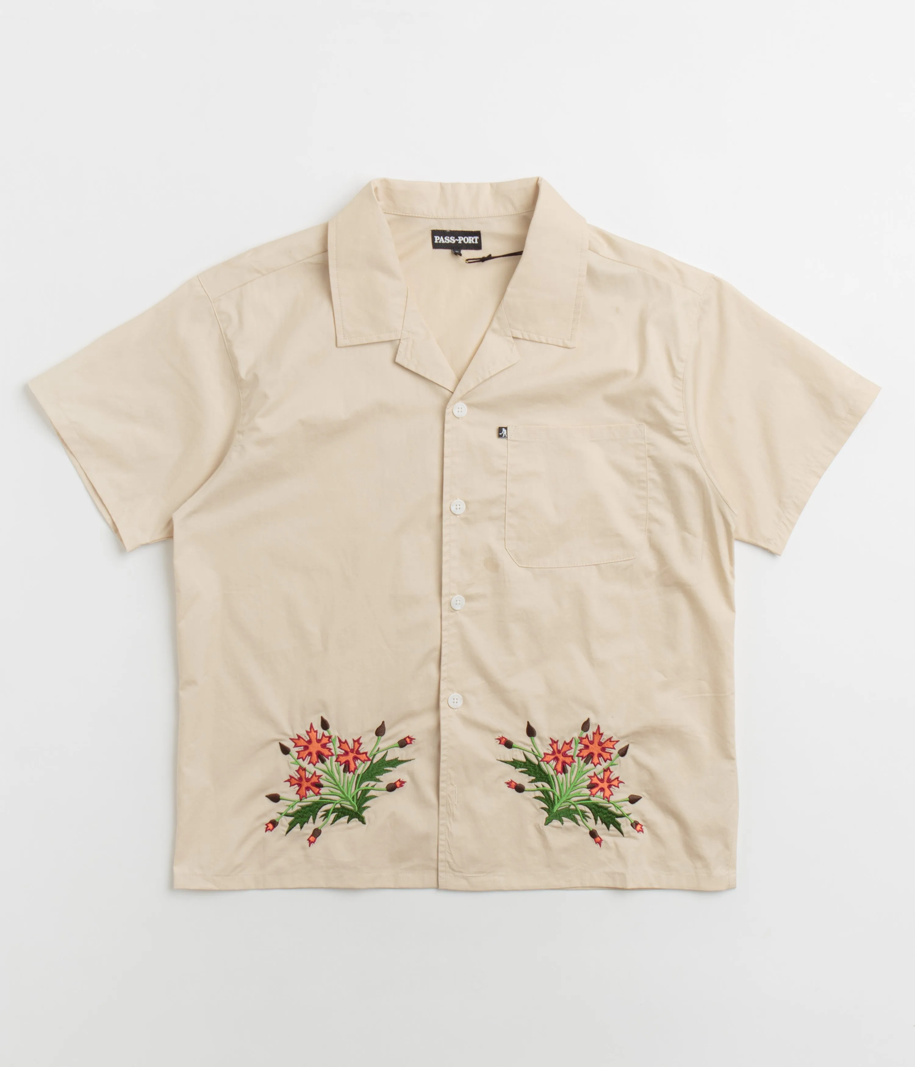 Pass Port Bloom Casual Shirt - Cream