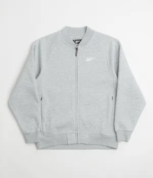 Pasteelo Zip Up Trainer Sweatshirt - Heather Grey