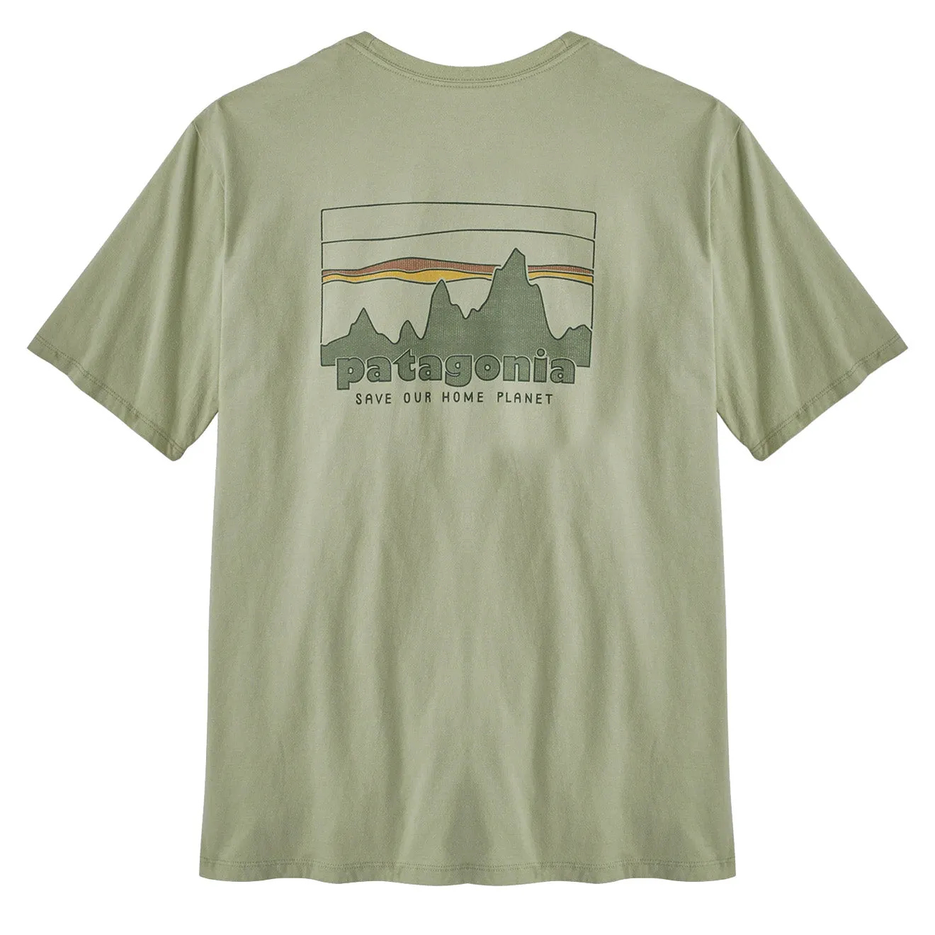 Patagonia 73 Skyline Organic T-Shirt Salvia Green