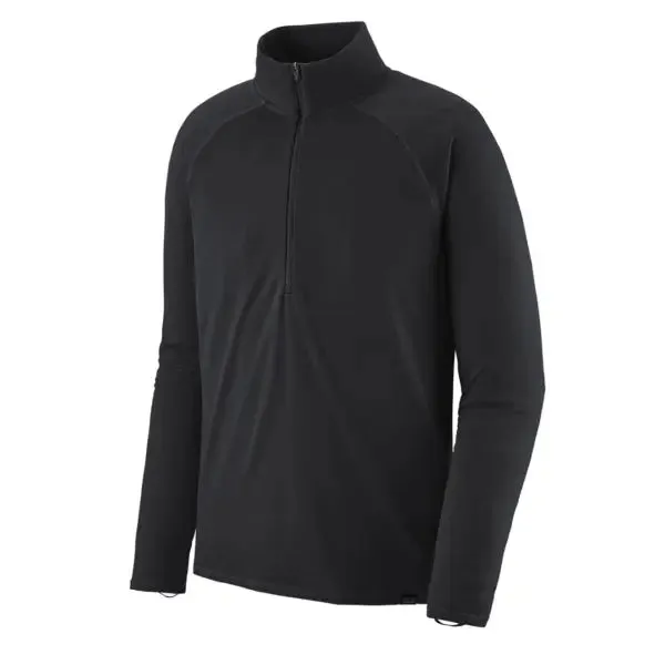 Patagonia Capilene Midweight Zip Neck Black
