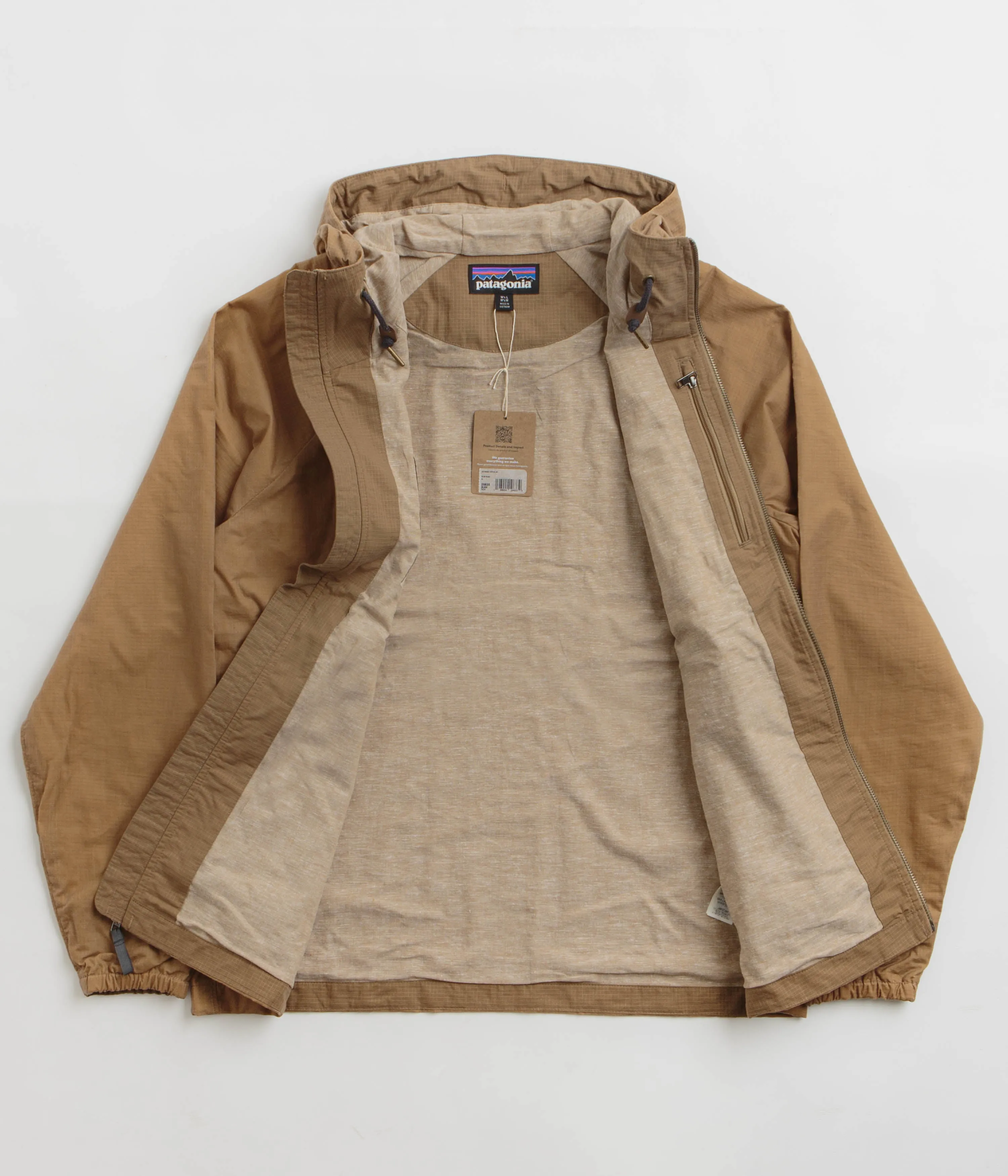 Patagonia Lightweight Waxed Cotton Jacket - Slab Khaki