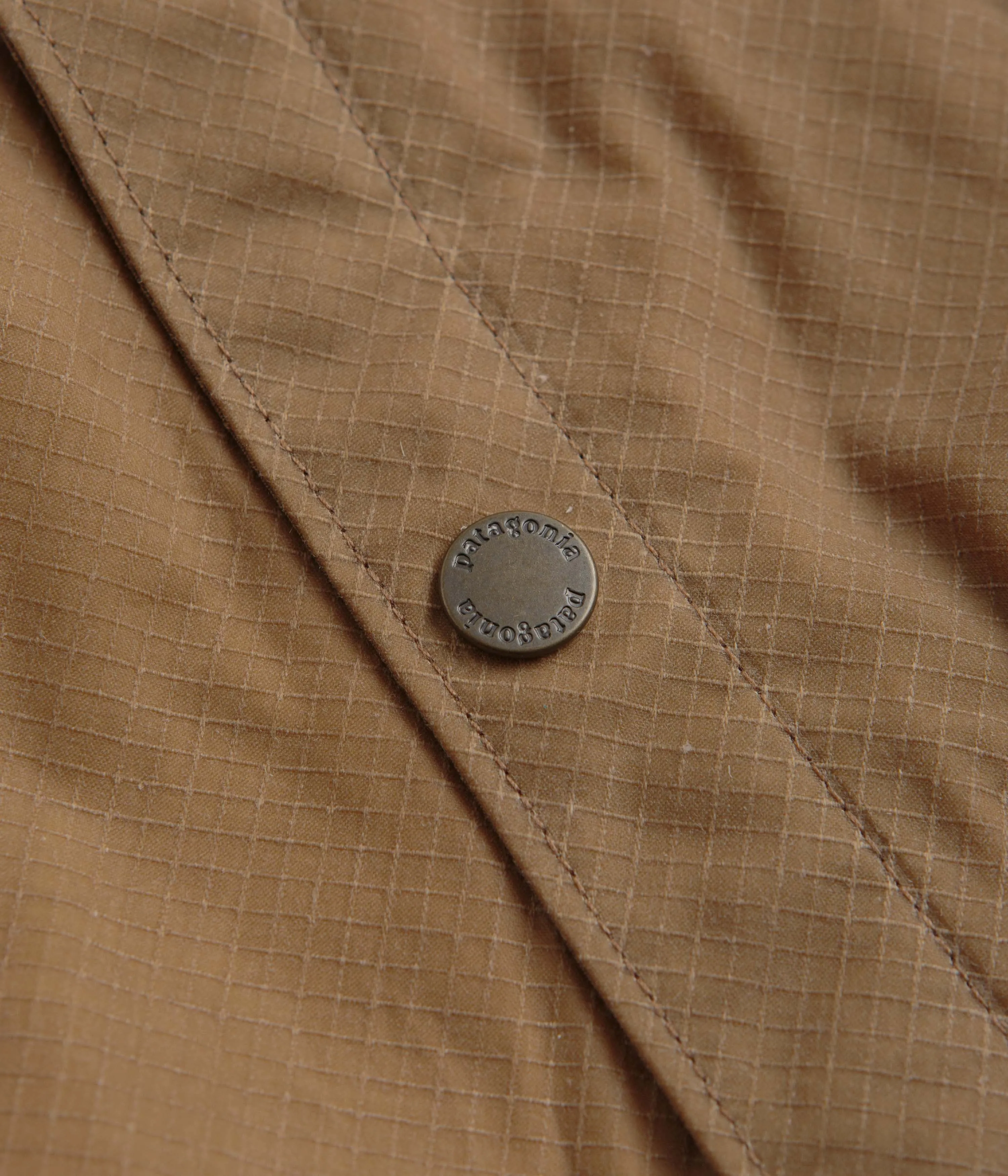 Patagonia Lightweight Waxed Cotton Jacket - Slab Khaki