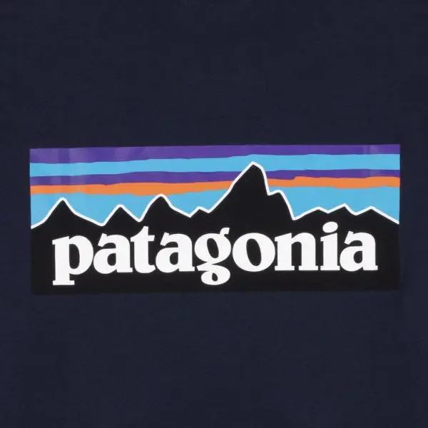 Patagonia P-6 Logo Responsibili Tee Classic Navy