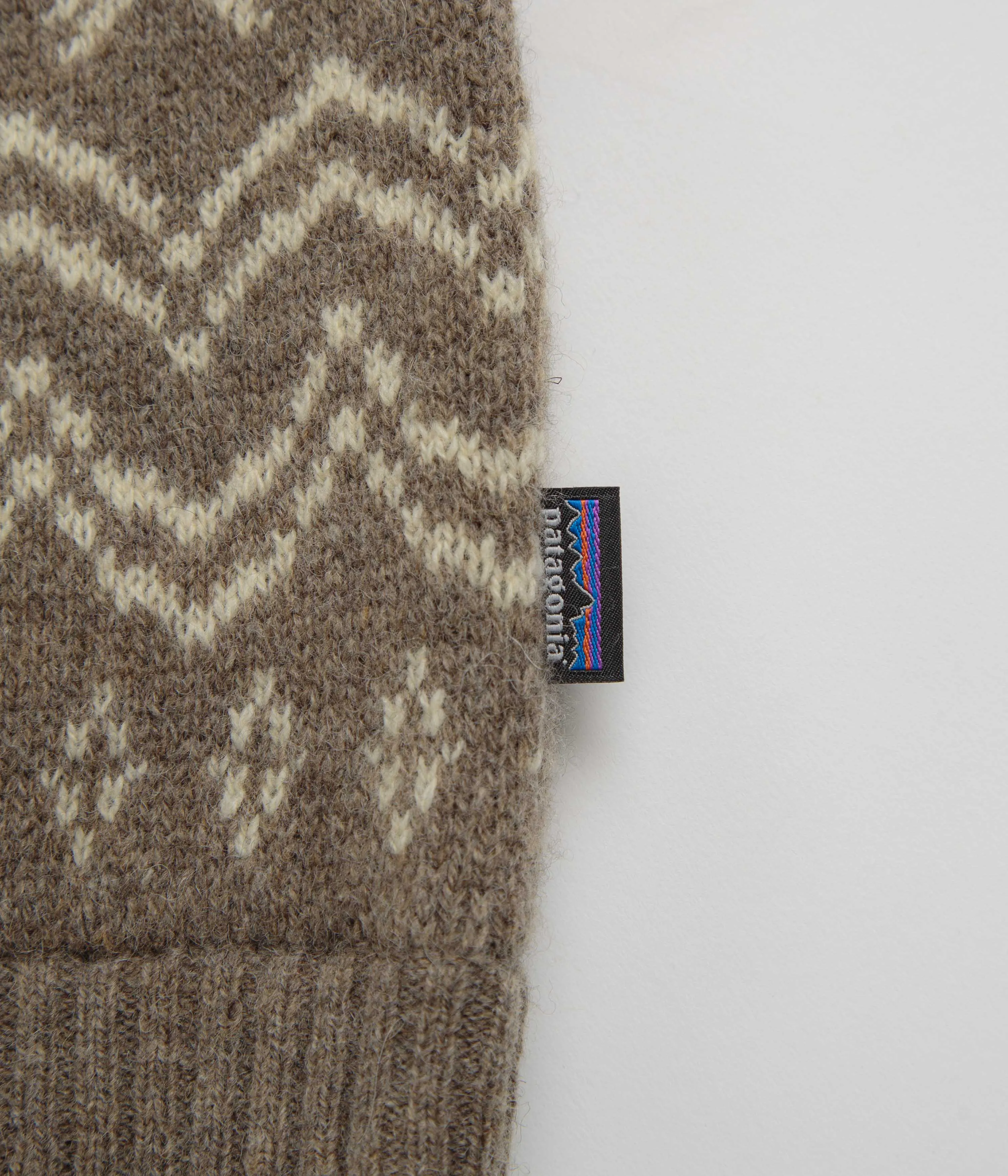 Patagonia Recycled Wool Sweatshirt - Helmsman: Seabird Grey