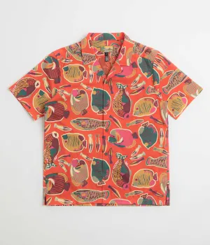 Patagonia Tidal Threads Camp Shirt - Wrasse: Pollinator Orange