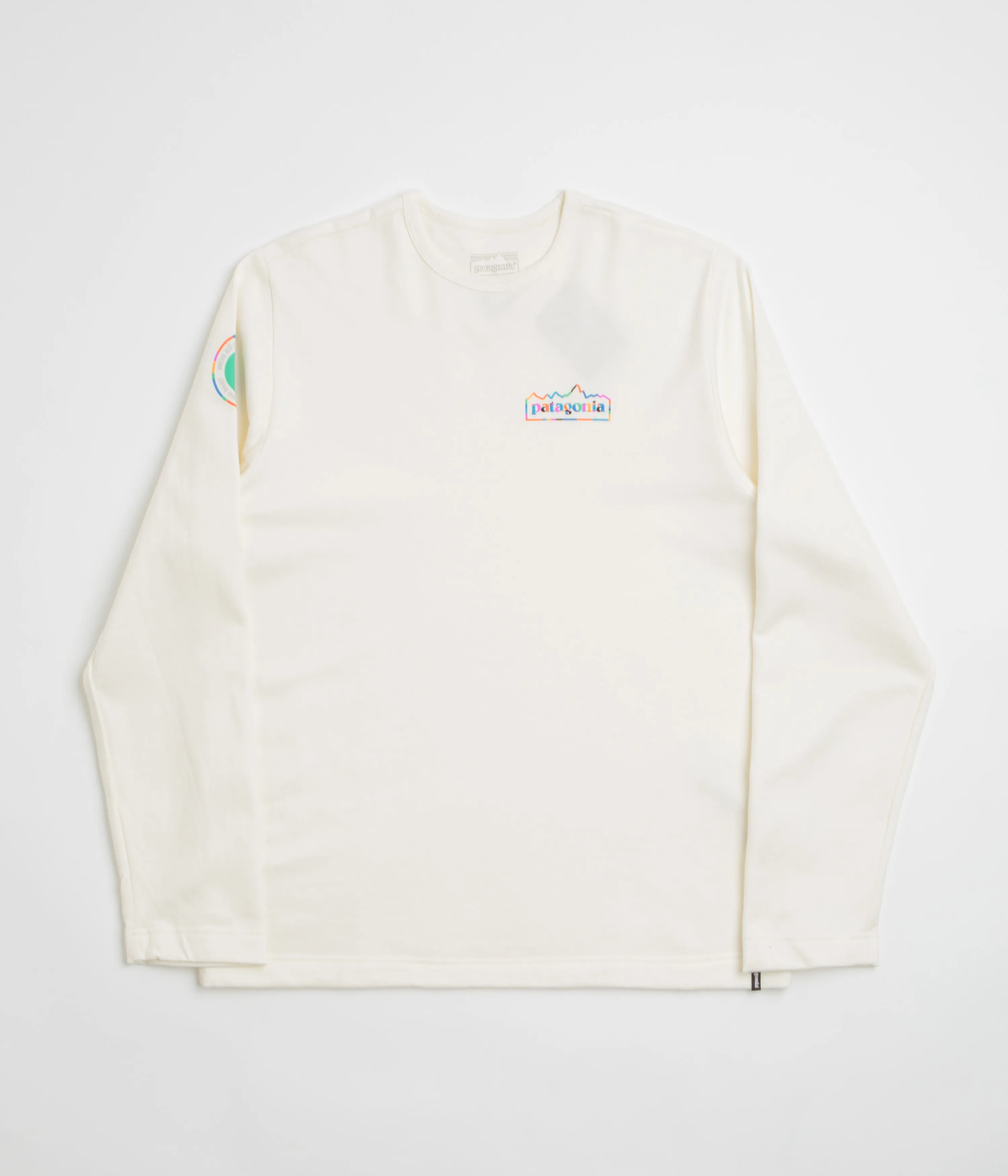 Patagonia Unity Fitz Wildrise Crewneck Sweatshirt - Birch White