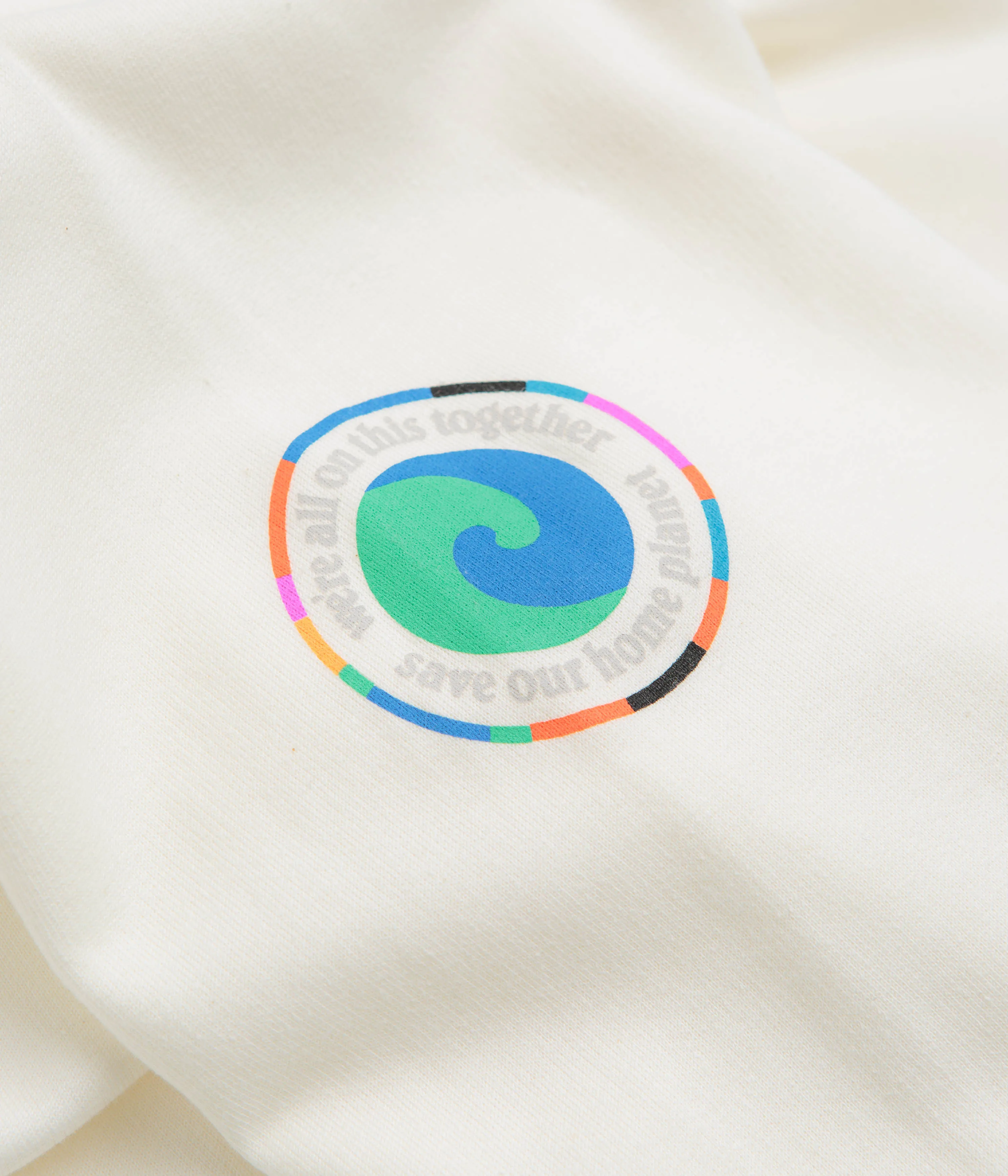 Patagonia Unity Fitz Wildrise Crewneck Sweatshirt - Birch White
