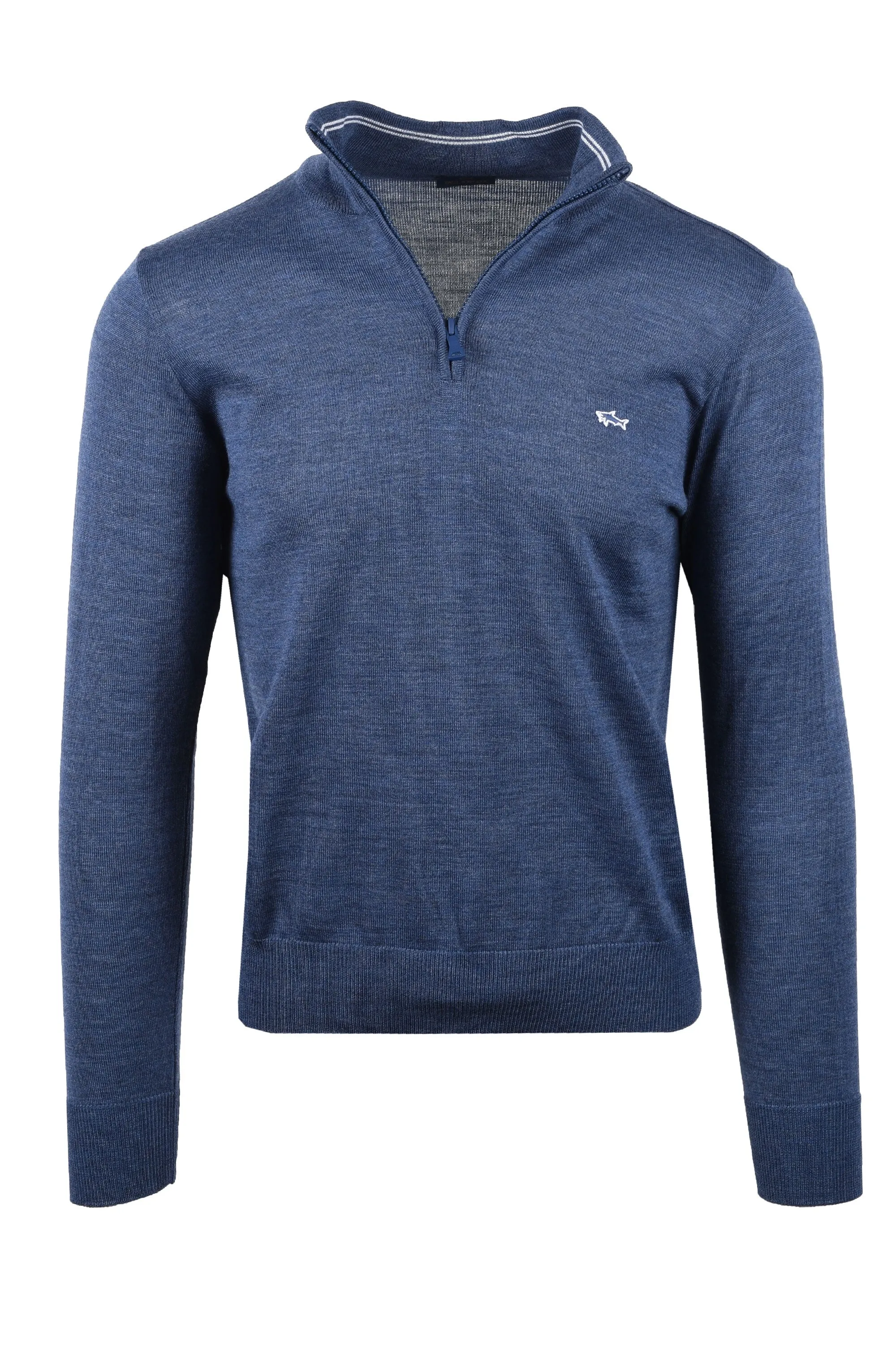 Paul And Shark Half Zip Knitwear Blue