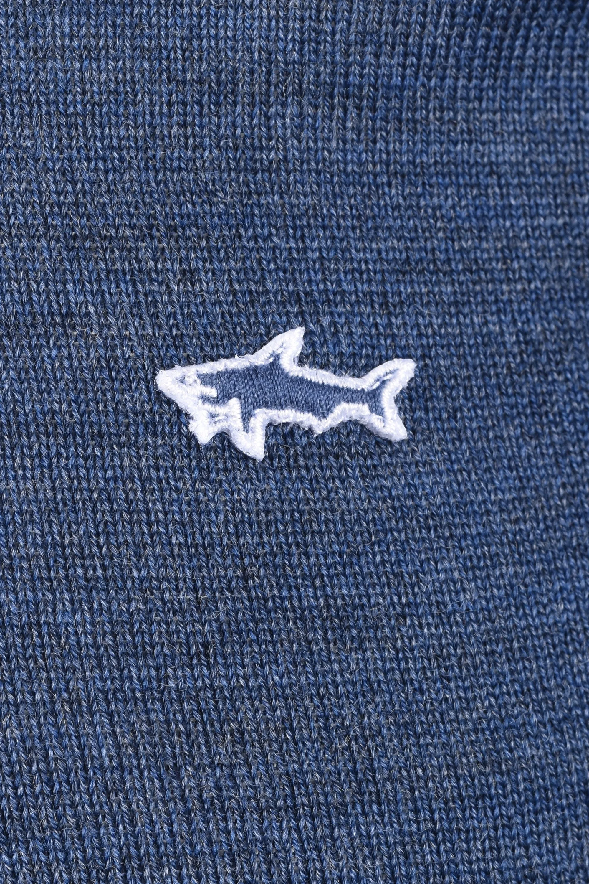 Paul And Shark Half Zip Knitwear Blue
