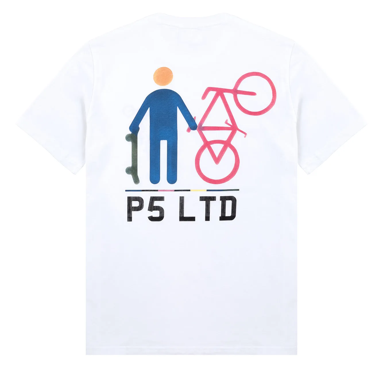 Paul Smith P5 Ltd Bike T-Shirt White