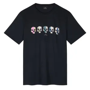 Paul Smith Printed T-Shirt Navy