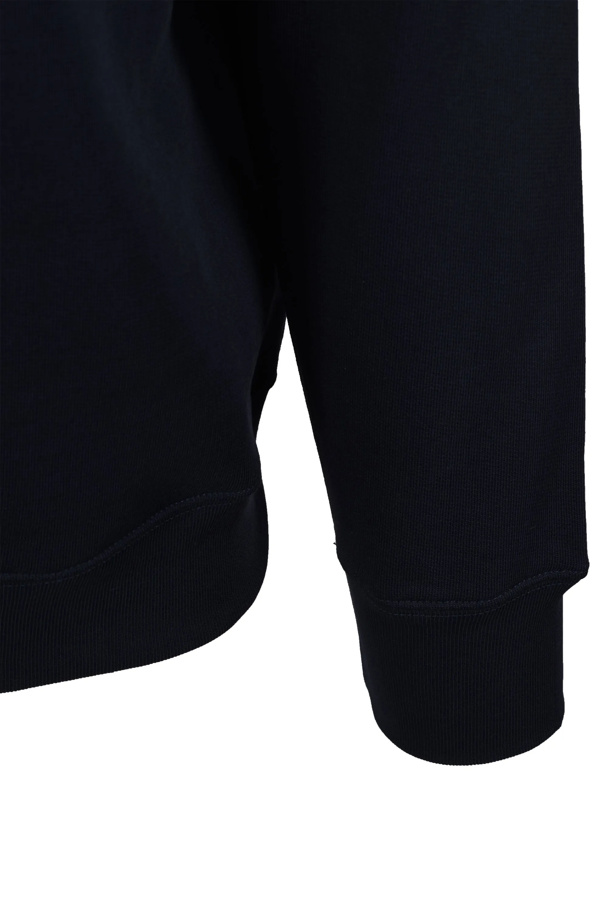 Paul Smith Reg Fit Half Zip Sweat Zebra Dark Navy