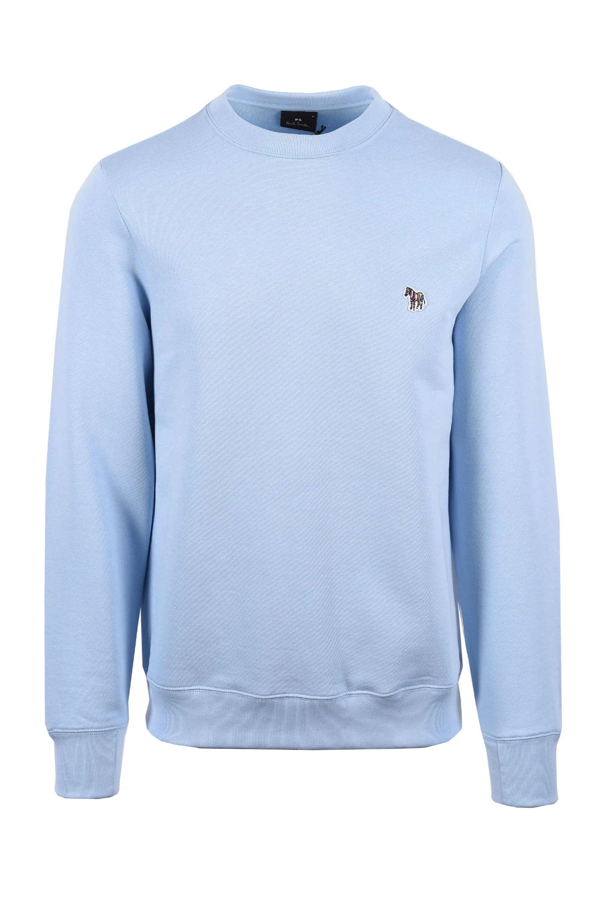 Paul Smith Reg Fit Sweatshirt Zebra Light Blue