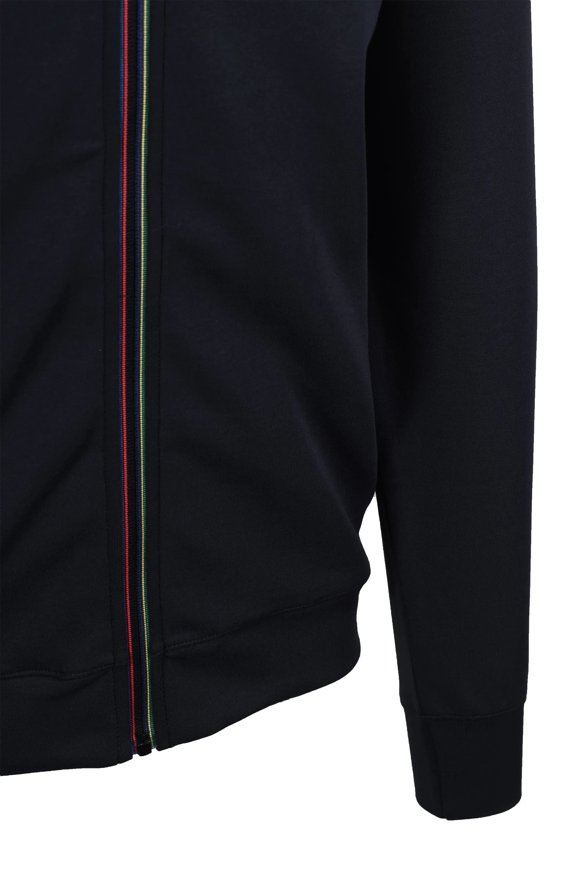 Paul Smith Zip Through Hoodie Dark Navy