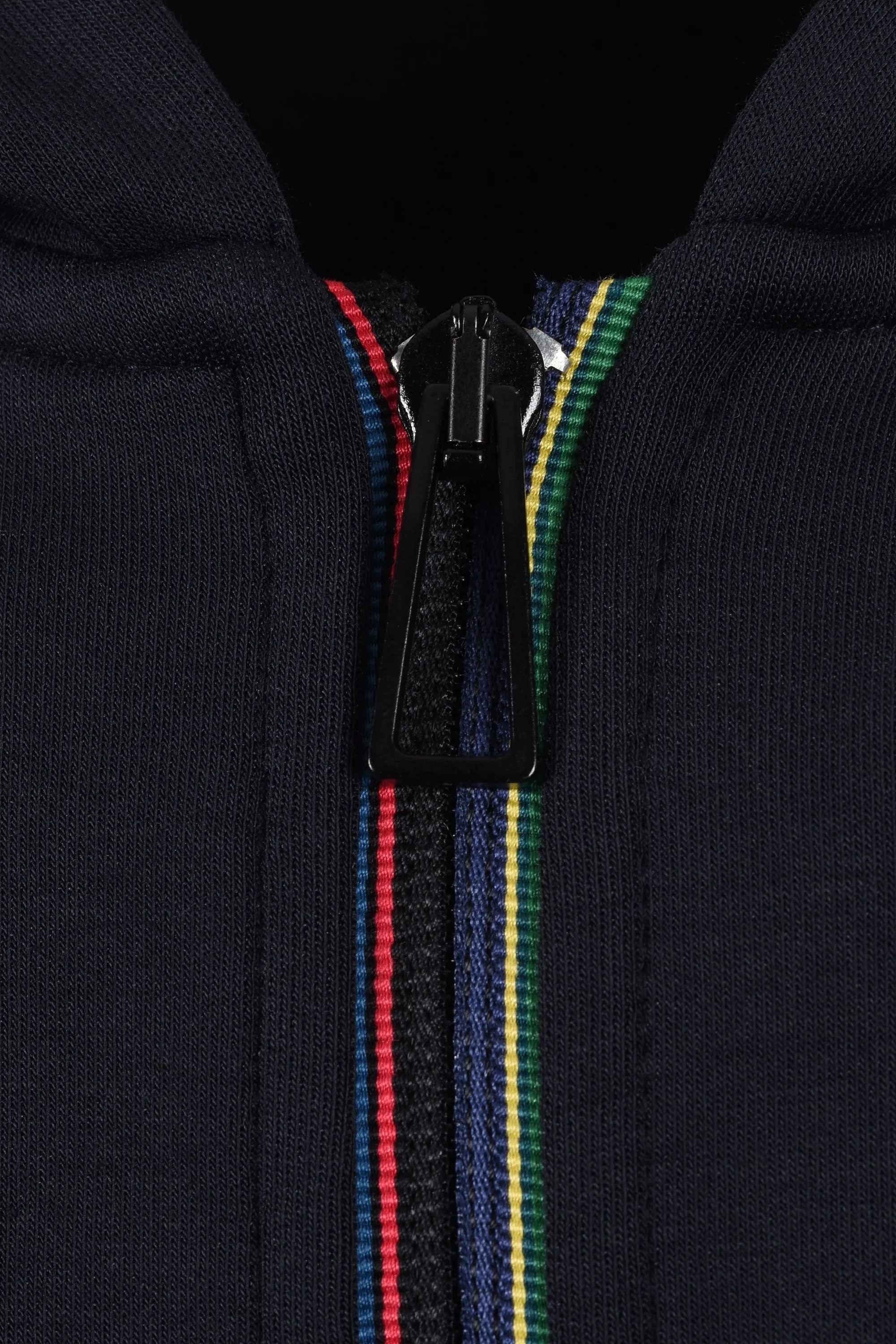 Paul Smith Zip Through Hoodie Dark Navy