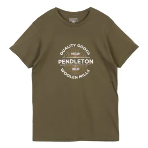 Pendleton Quality Goods T-Shirt Olive