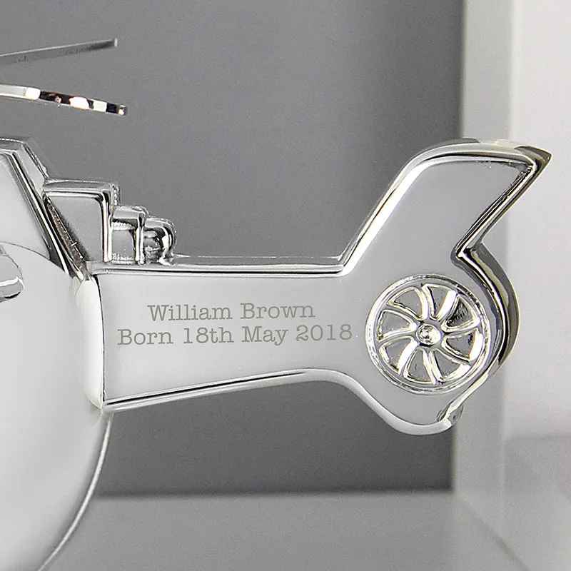 Personalised Helicopter Money Box (MRK-iD)