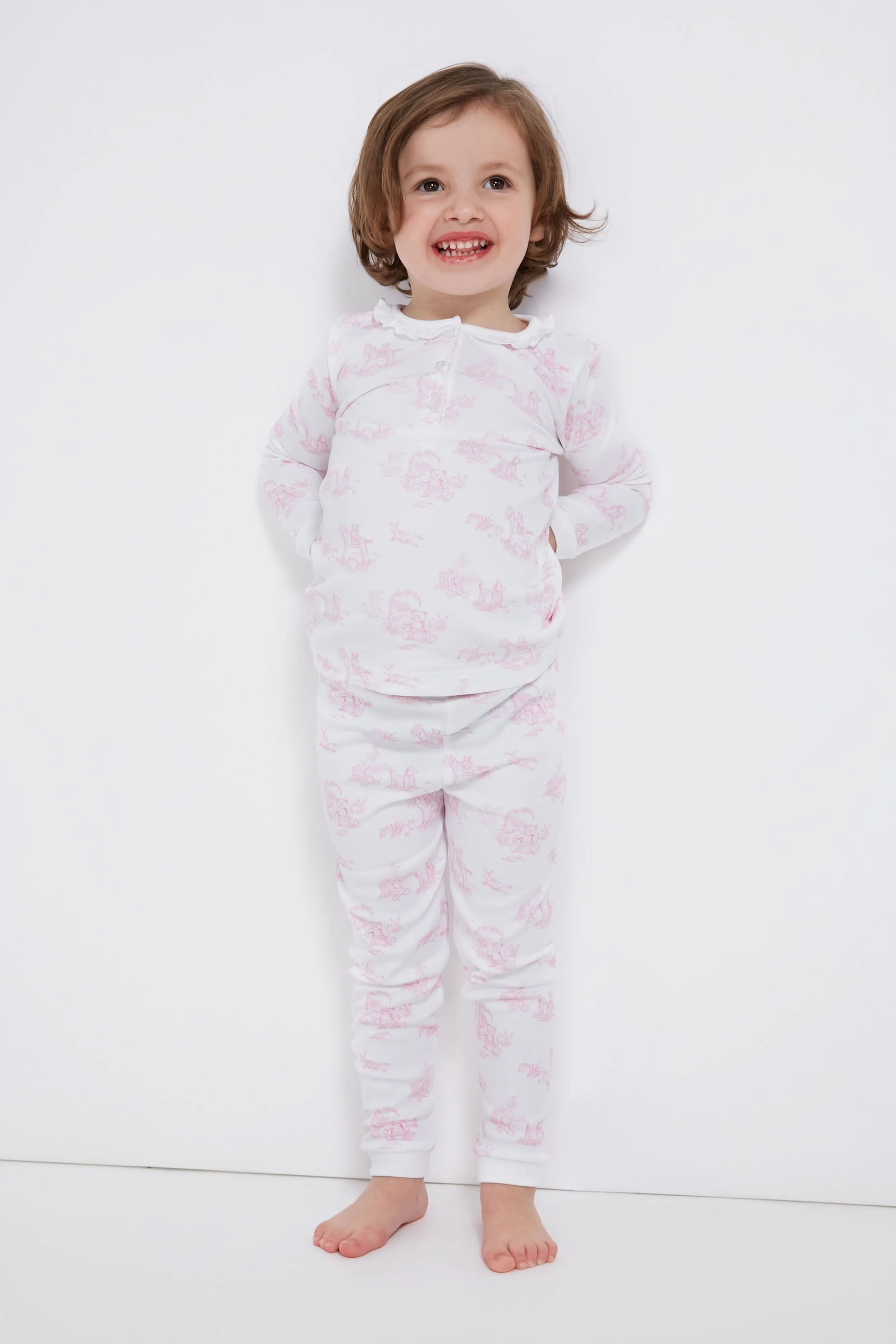 Pink Toile Pajamas