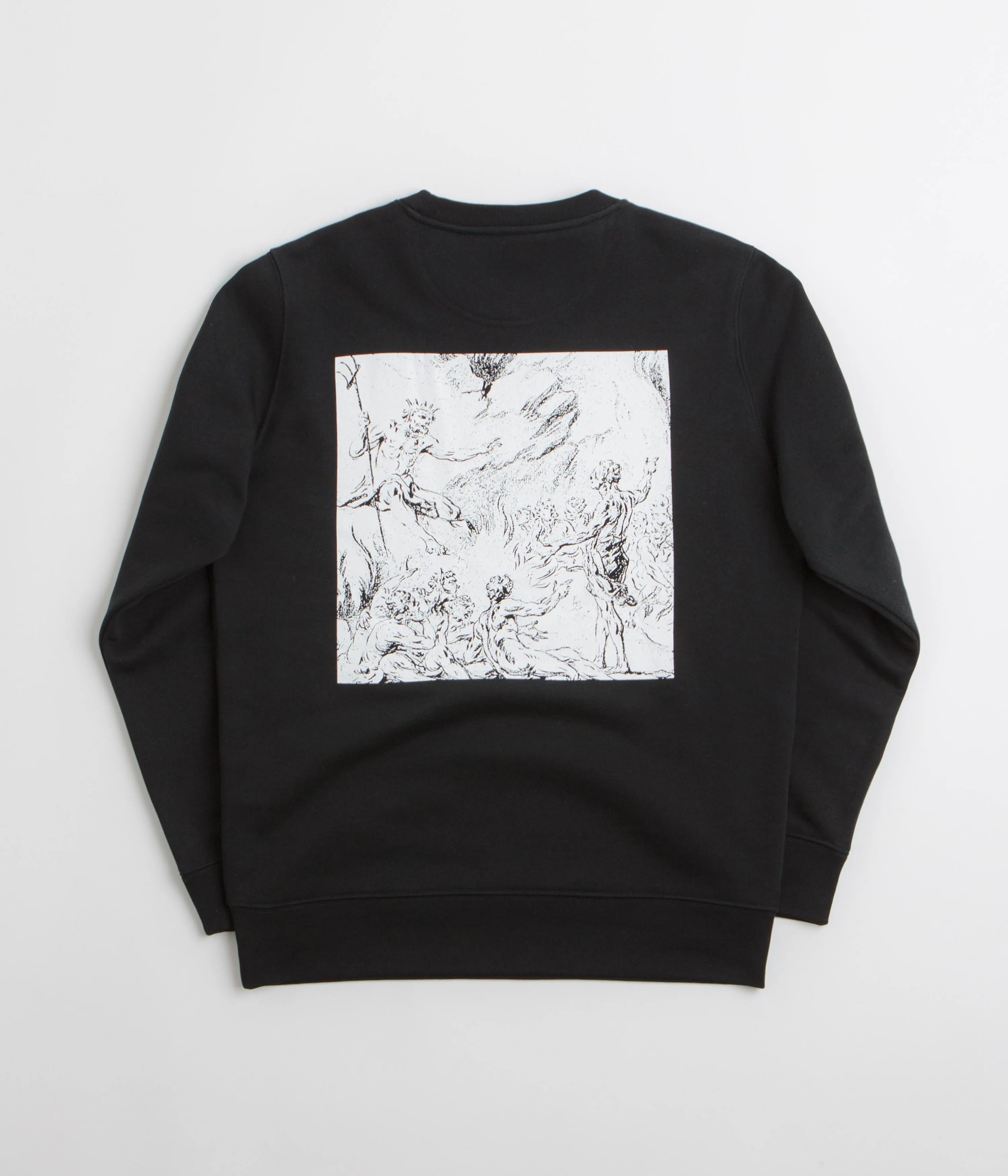 Poetic Collective Demon Crewneck Sweatshirt - Black