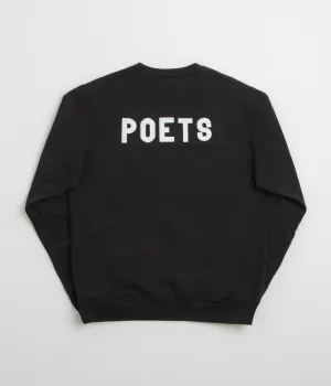 Poets World Famous Poets Crewneck Sweatshirt - Black