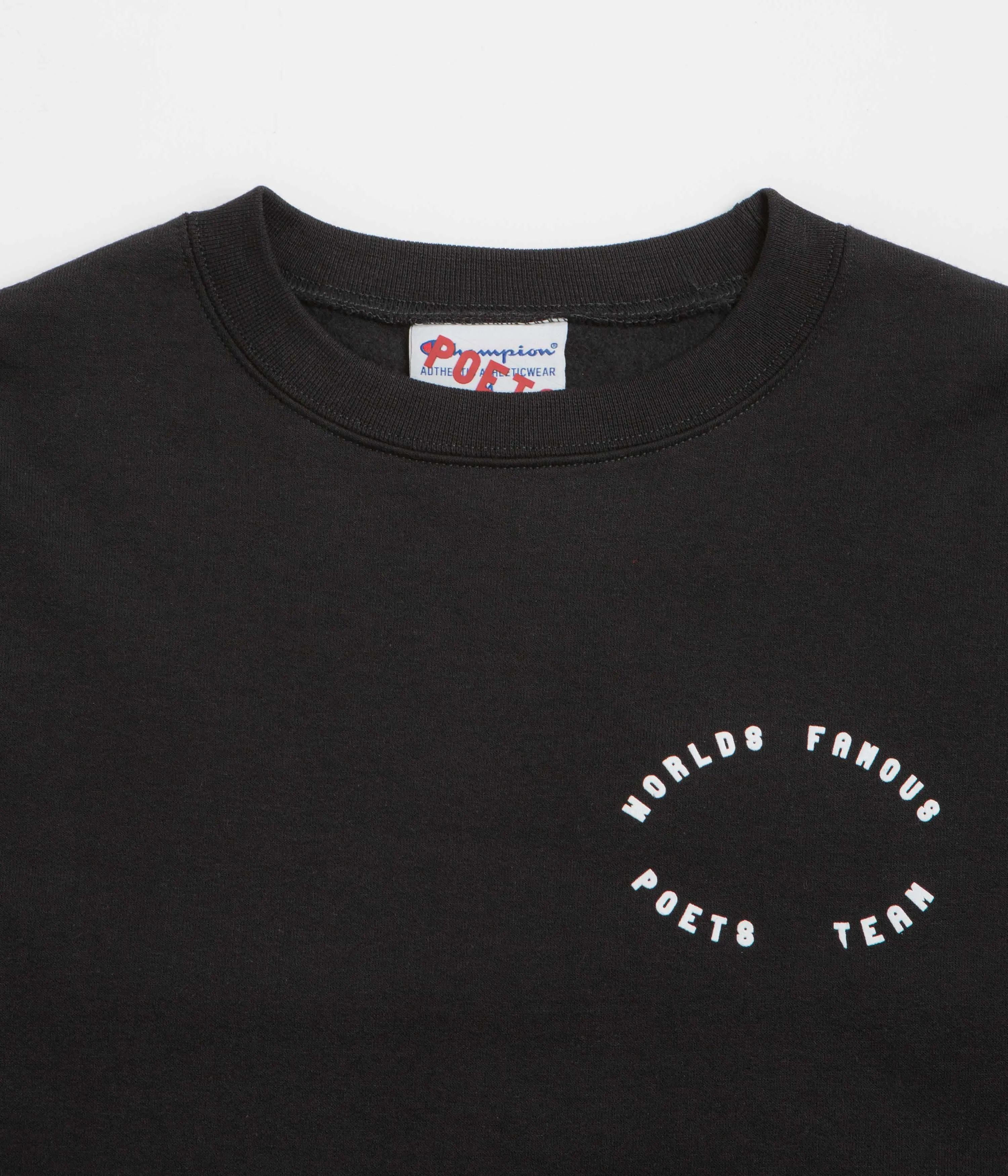 Poets World Famous Poets Crewneck Sweatshirt - Black