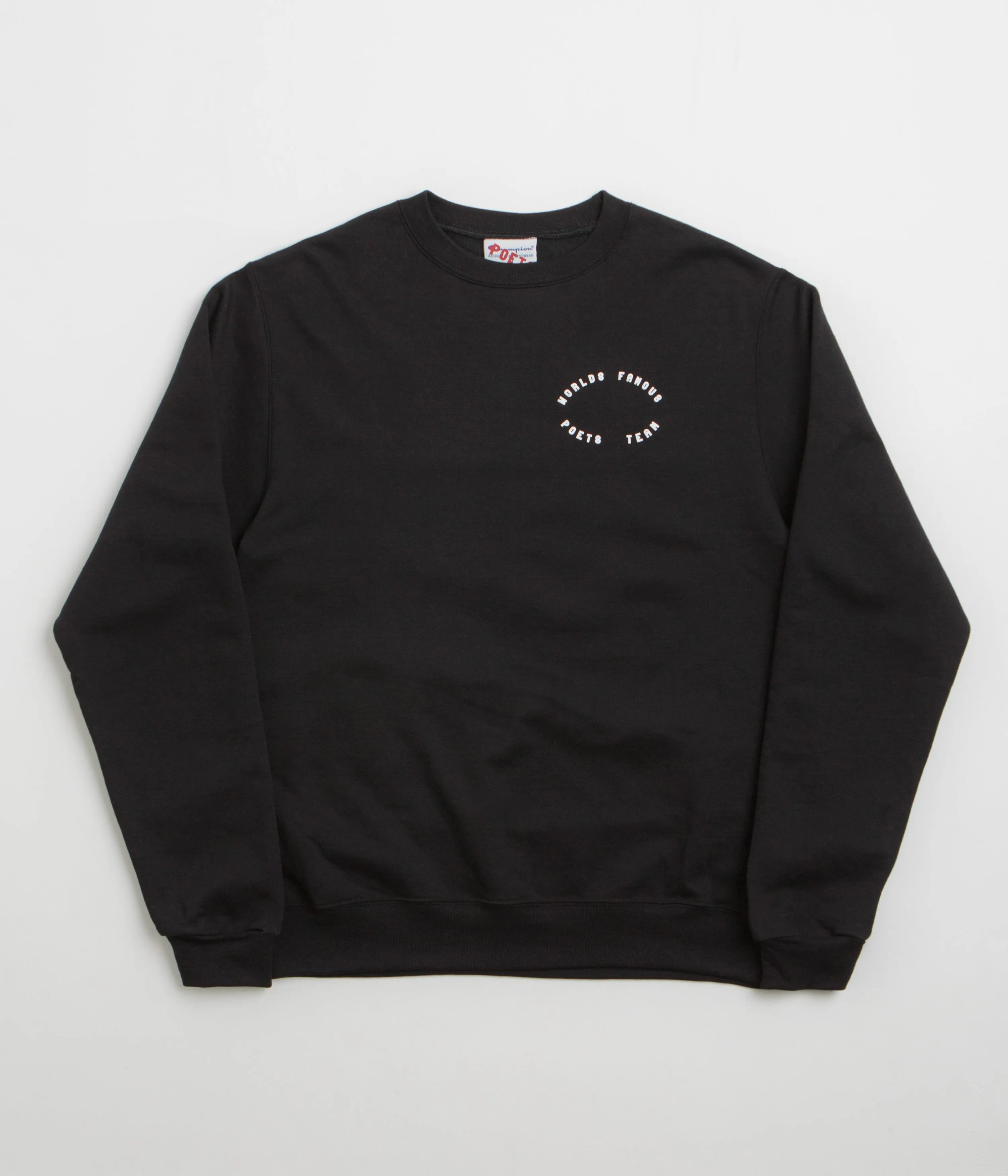 Poets World Famous Poets Crewneck Sweatshirt - Black