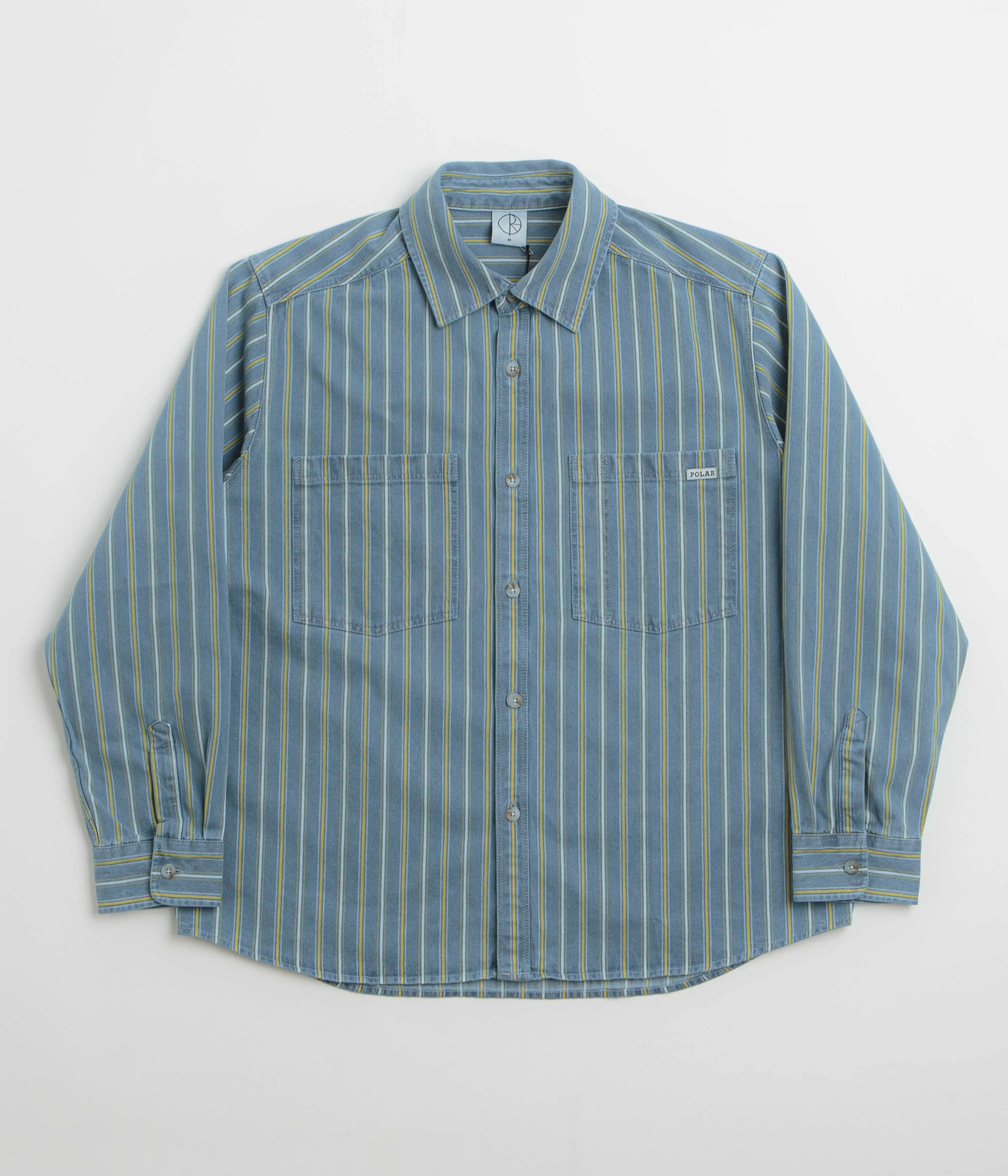 Polar Denim Mike Shirt - Blue / Yellow