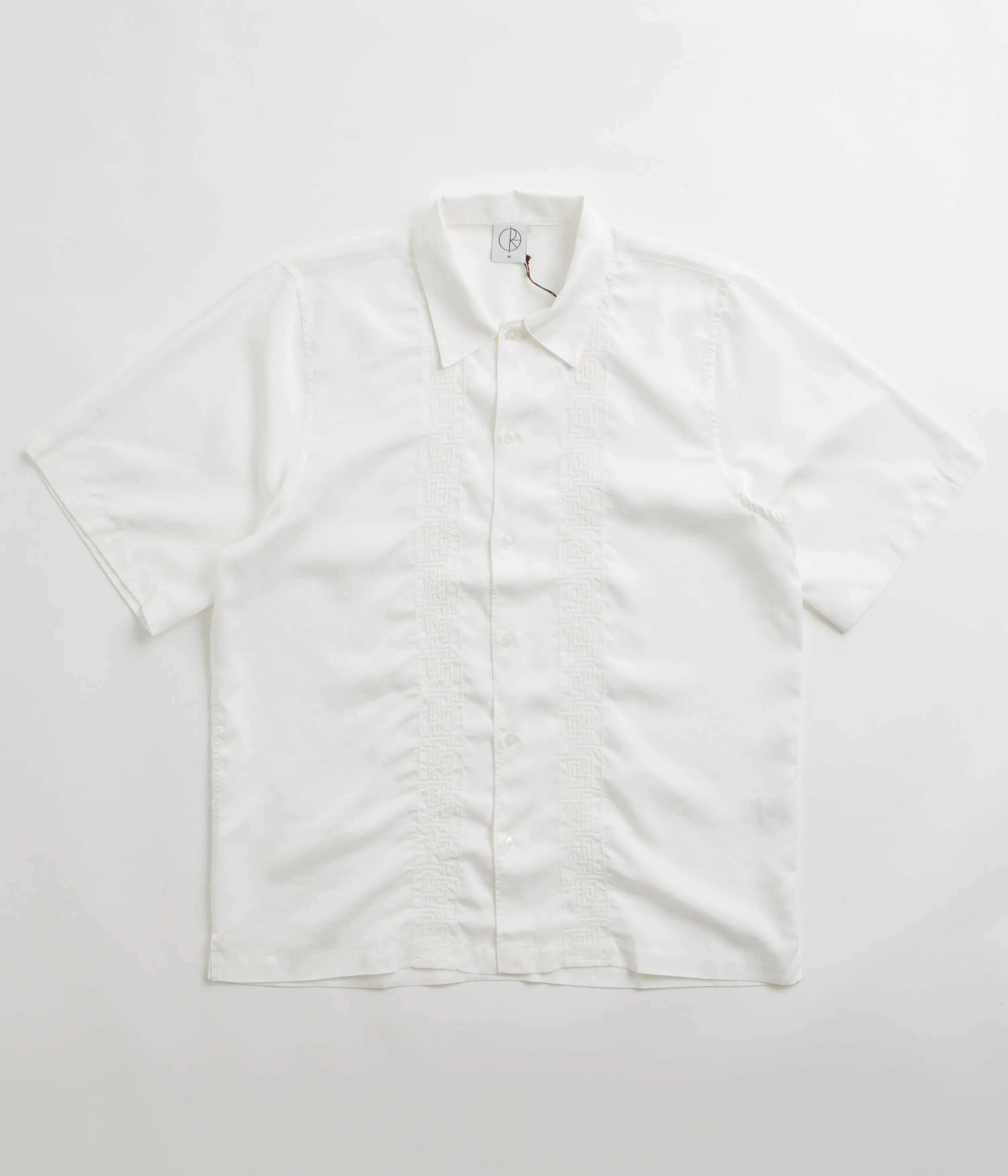 Polar Double P Bowling Shirt - Cloud White