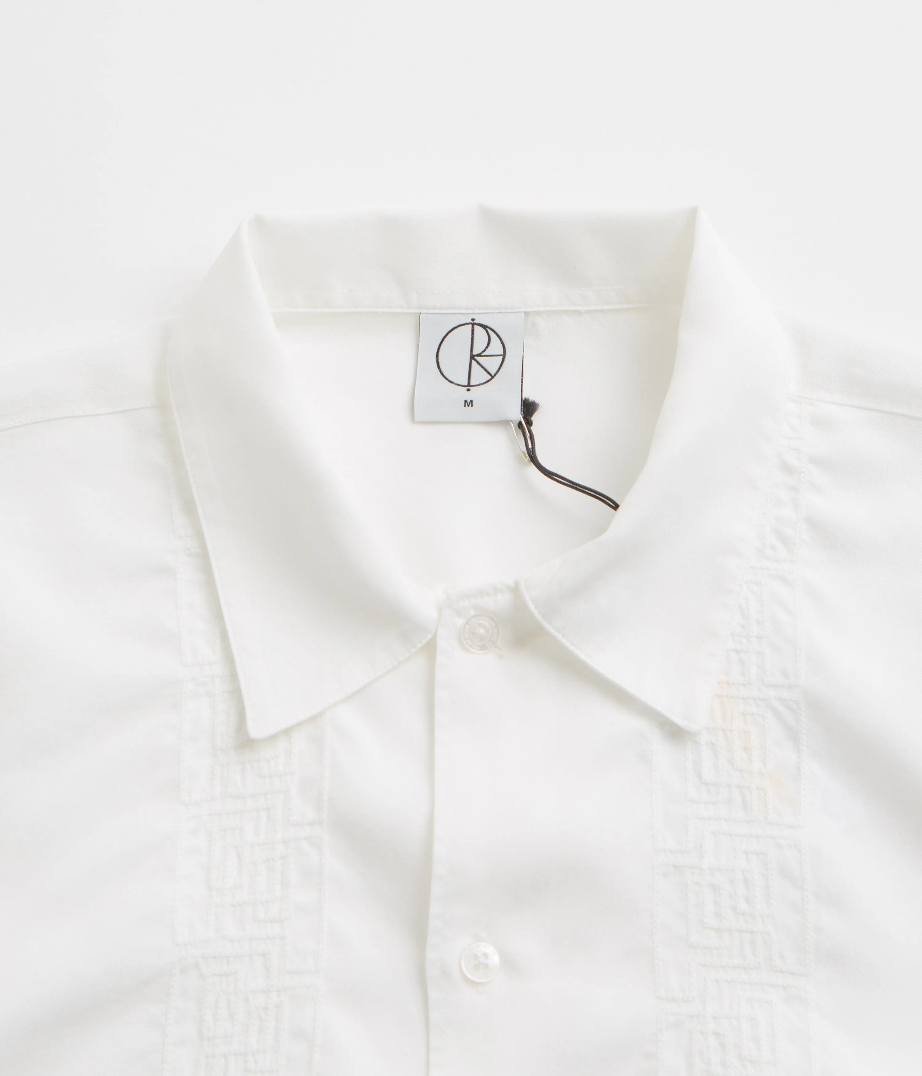 Polar Double P Bowling Shirt - Cloud White