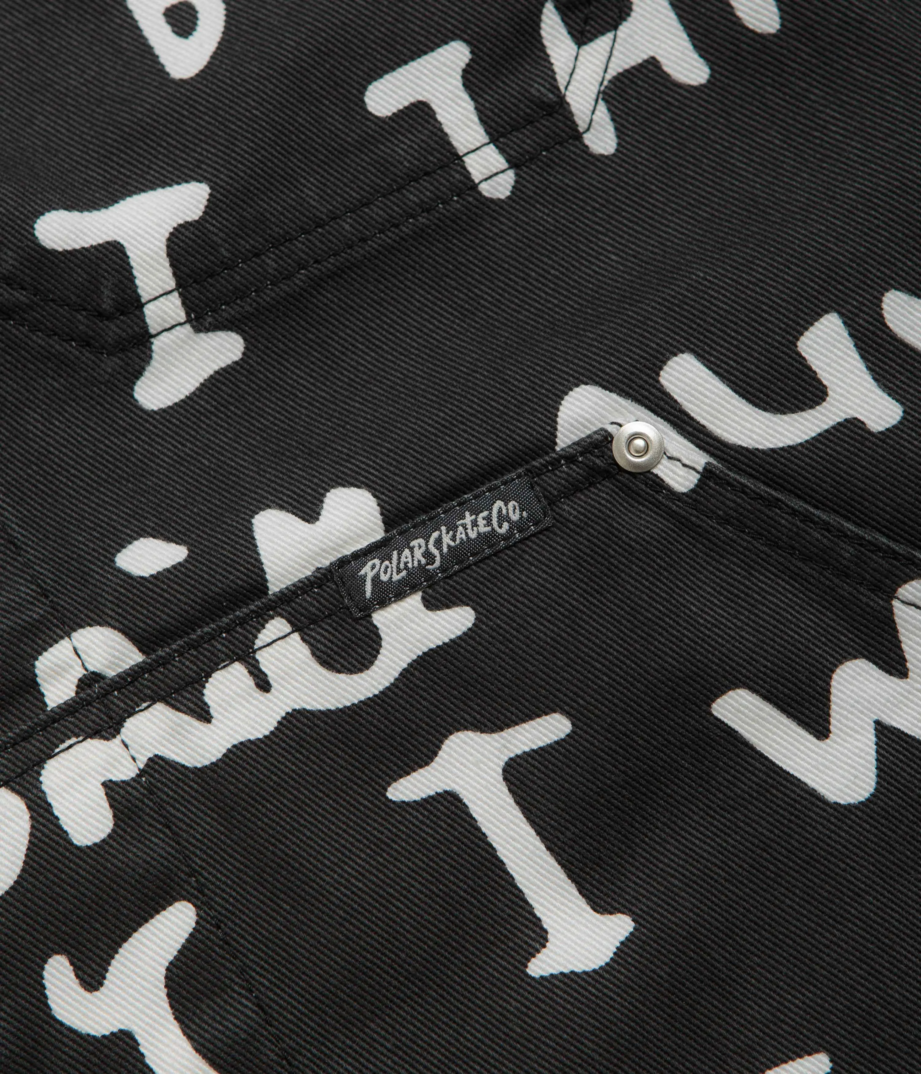Polar Sad Notes Patrik Jacket - Black / White