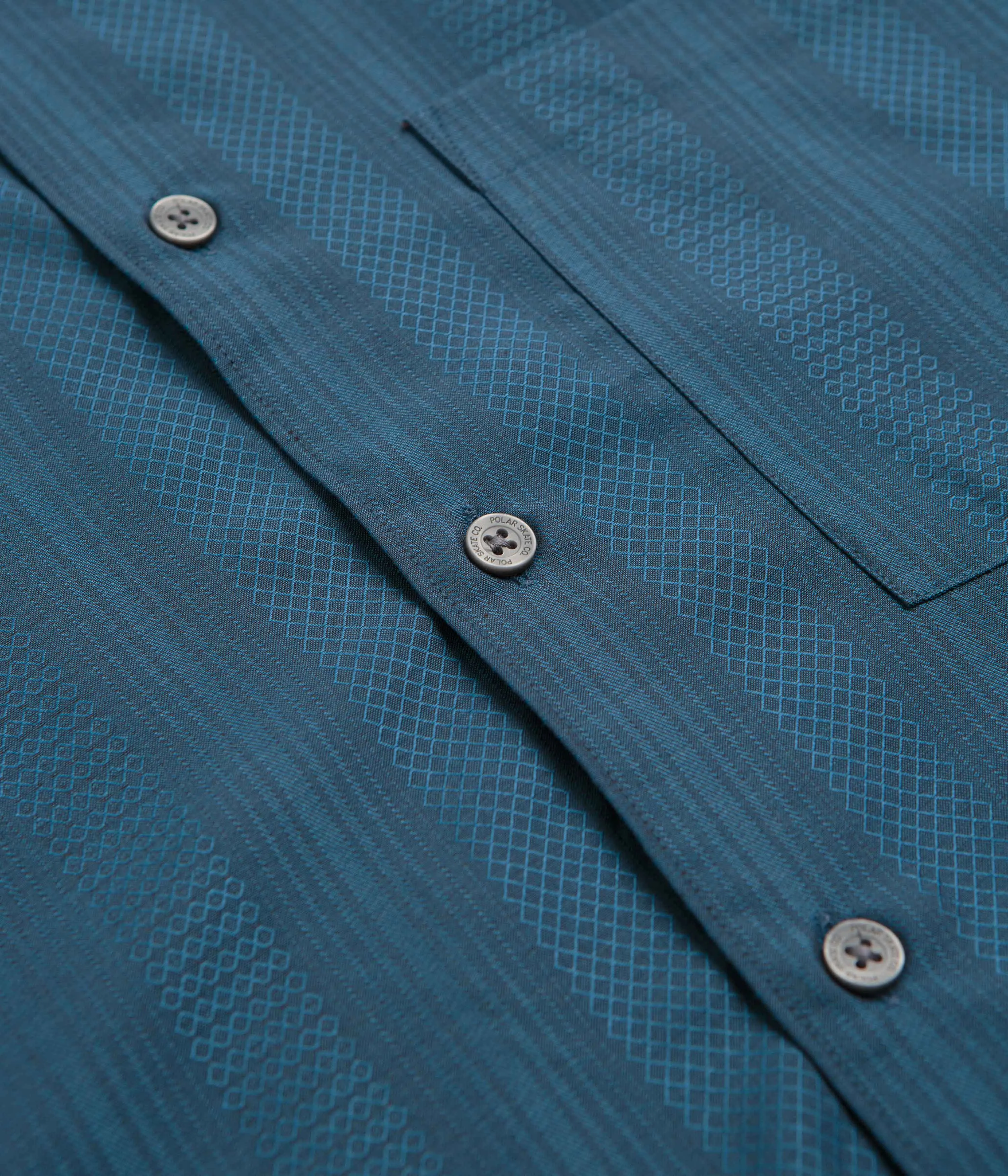 Polar Tim Shirt - Steel Blue