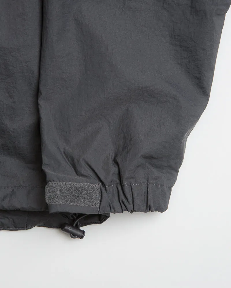 Pop Trading Company Hooded O Jacket - Charcoal