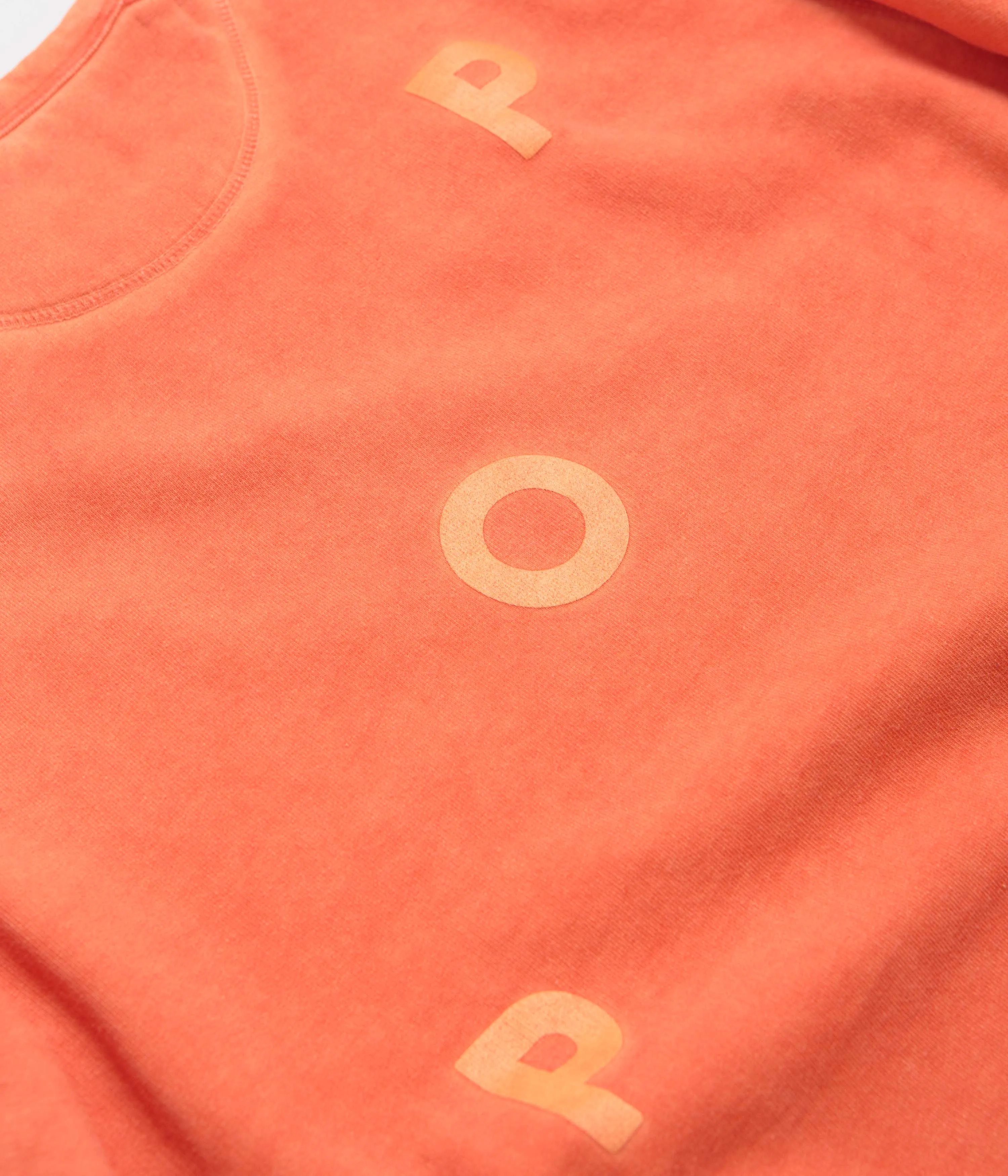 Pop Trading Company Logo Crewneck Sweatshirt - Island Poppy