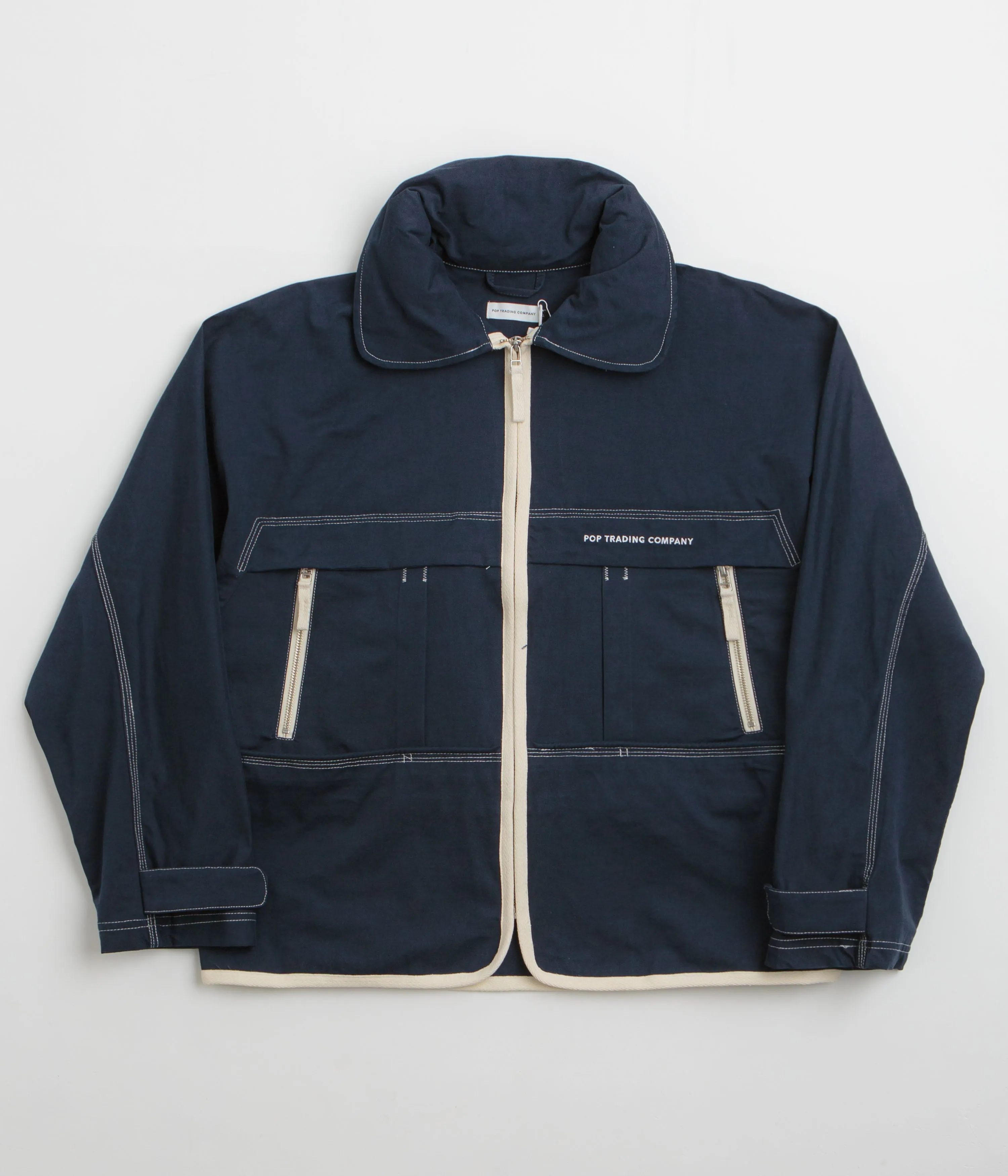 Pop Trading Company New City Jacket - Navy