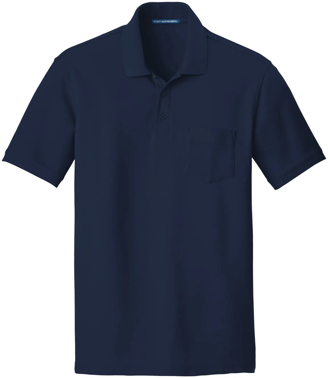 Port Authority Core Classic Pique Pocket Polo