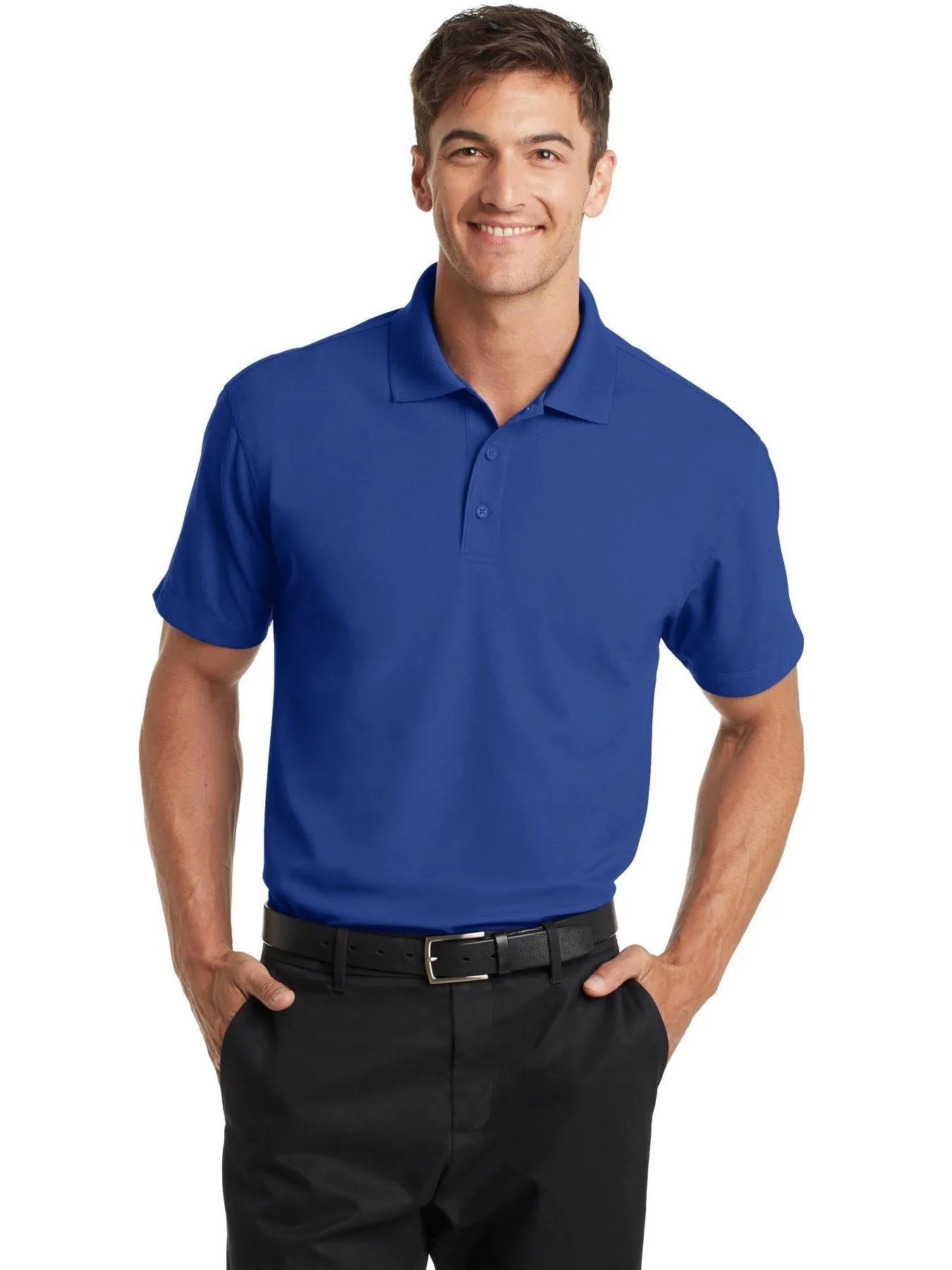 Port Authority Dry Zone Grid Polo