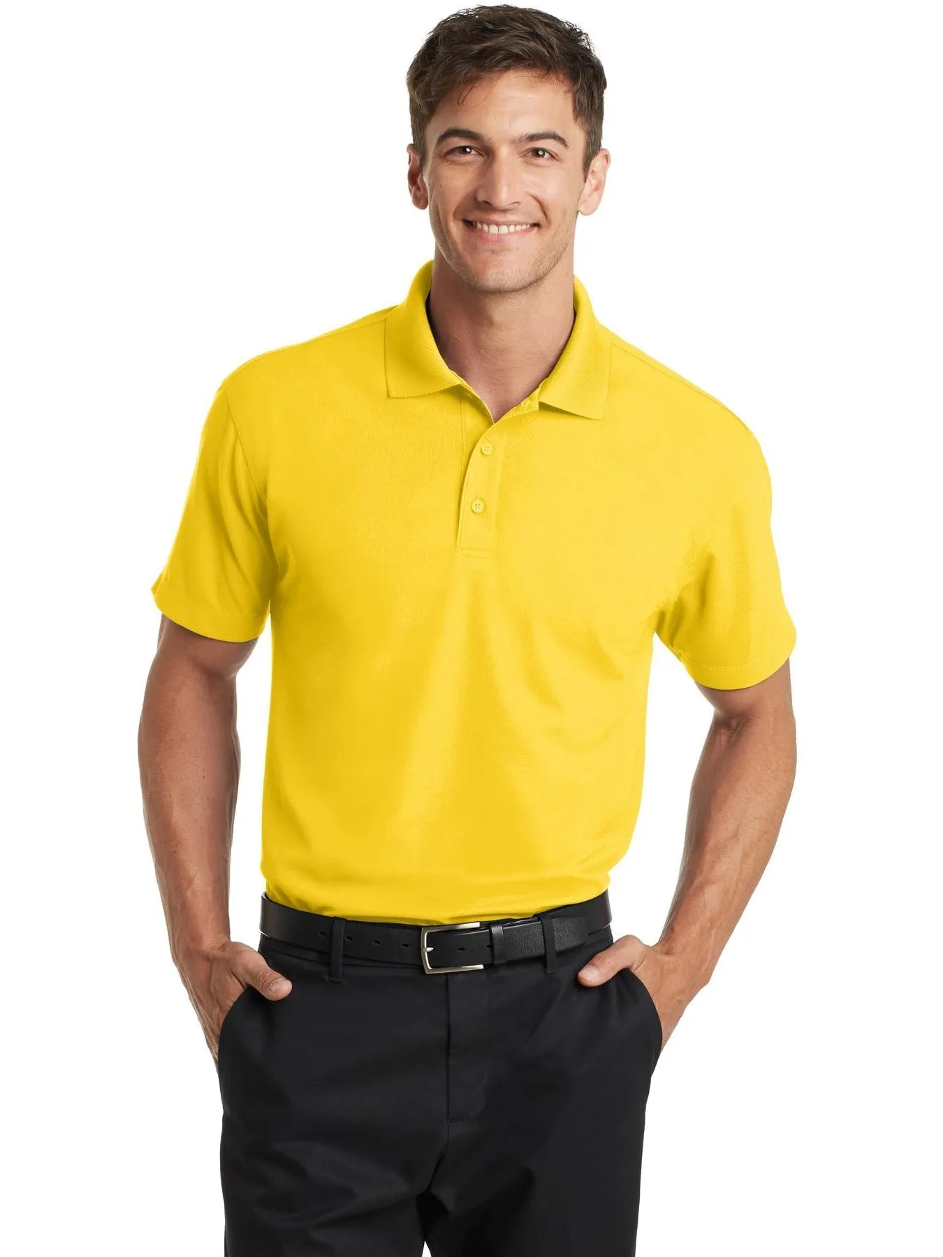 Port Authority Dry Zone Grid Polo
