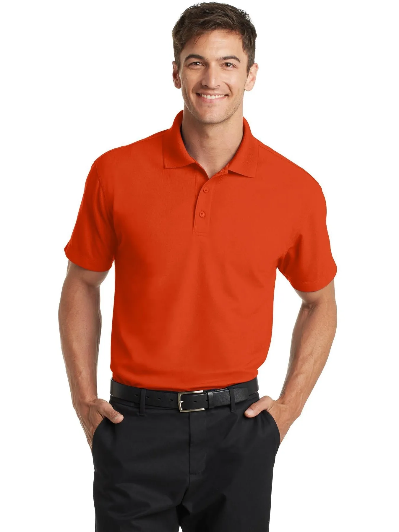 Port Authority Dry Zone Grid Polo