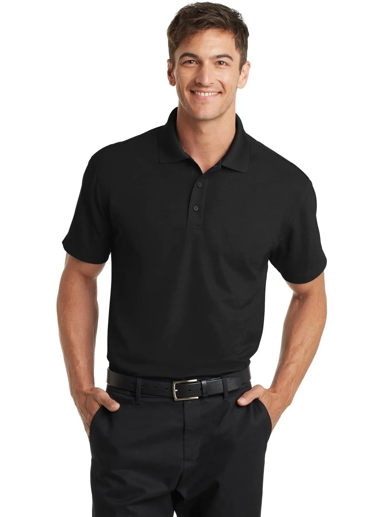 Port Authority Dry Zone Grid Polo