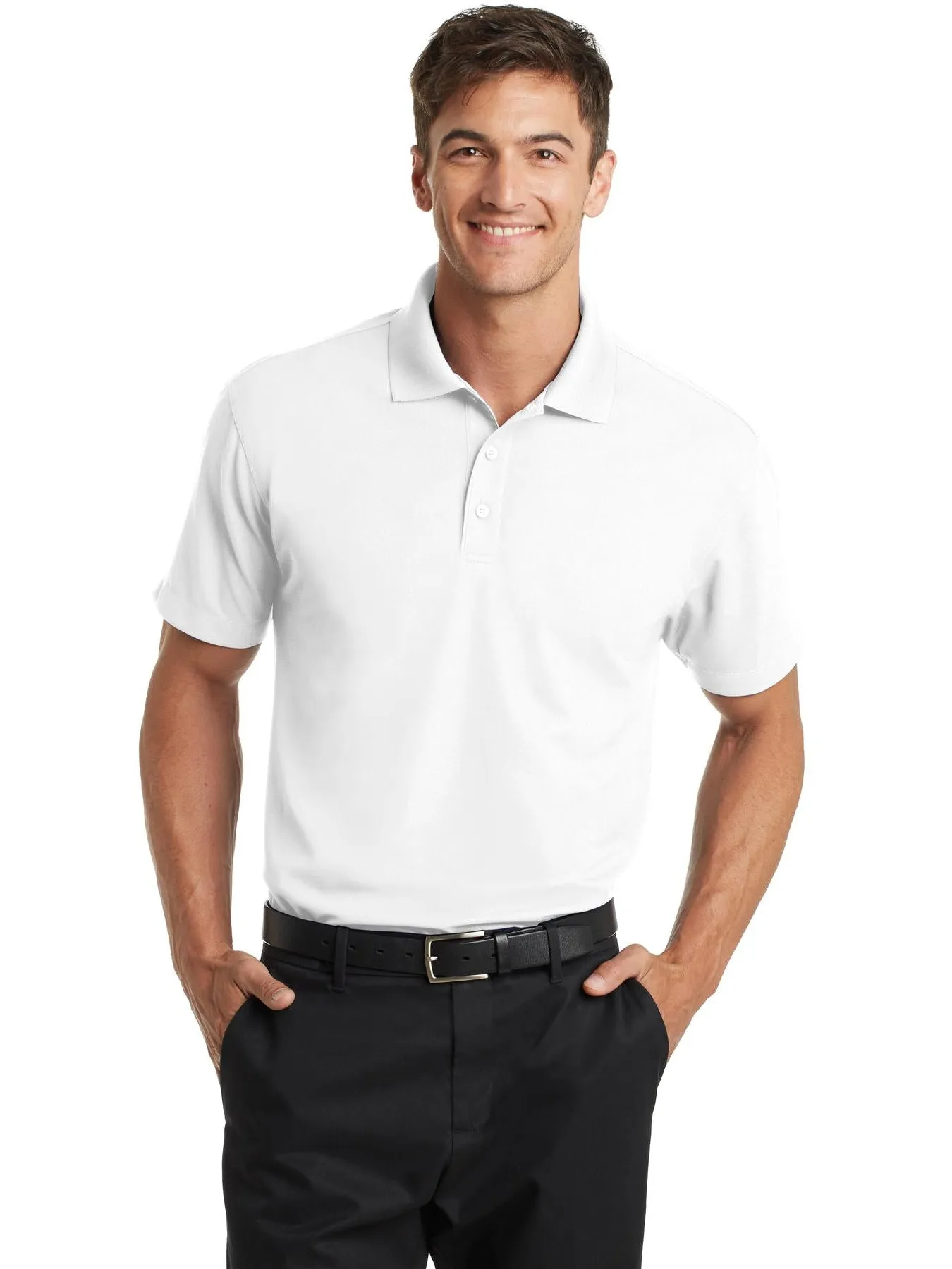 Port Authority Dry Zone Grid Polo