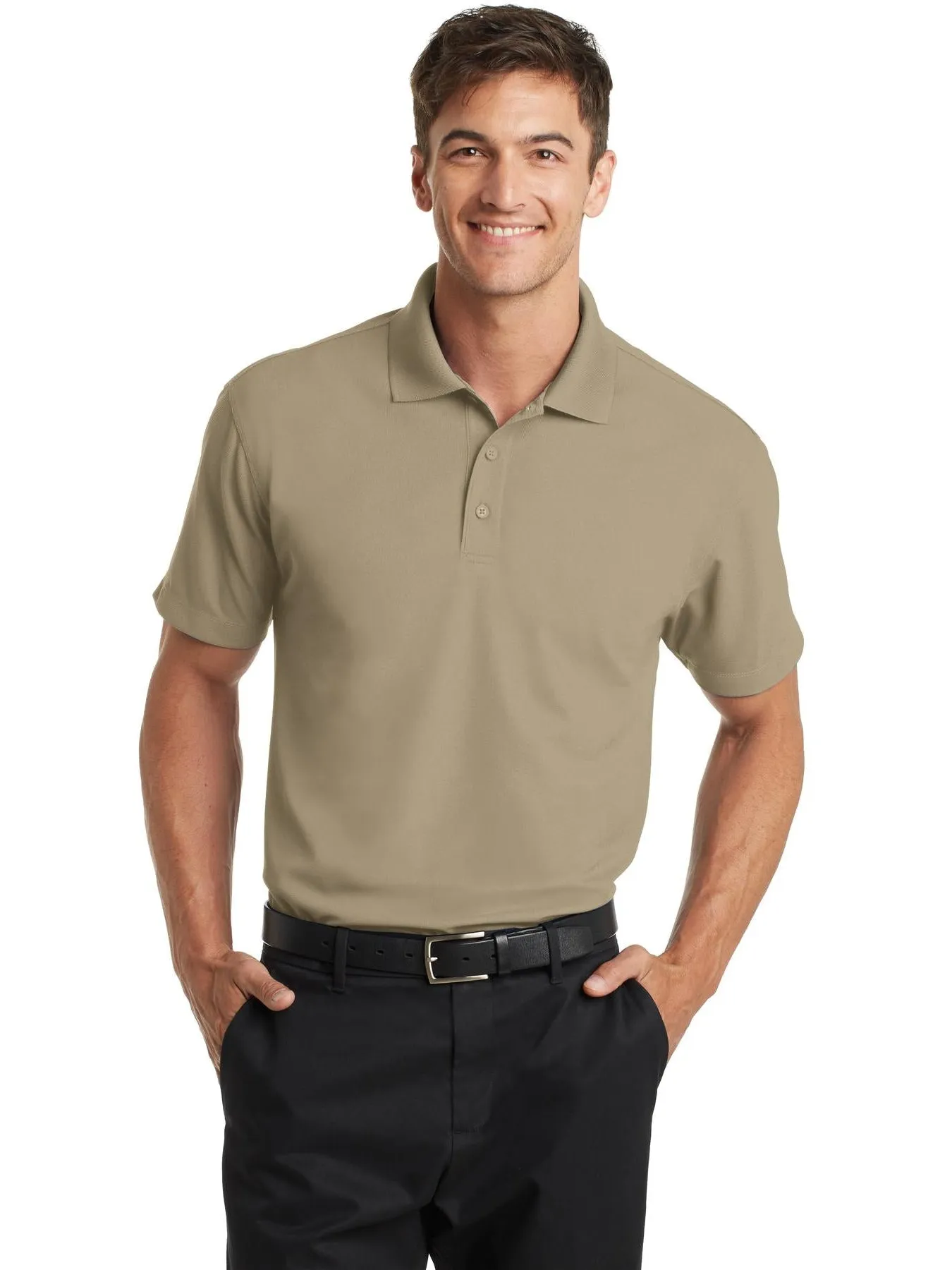 Port Authority Dry Zone Grid Polo