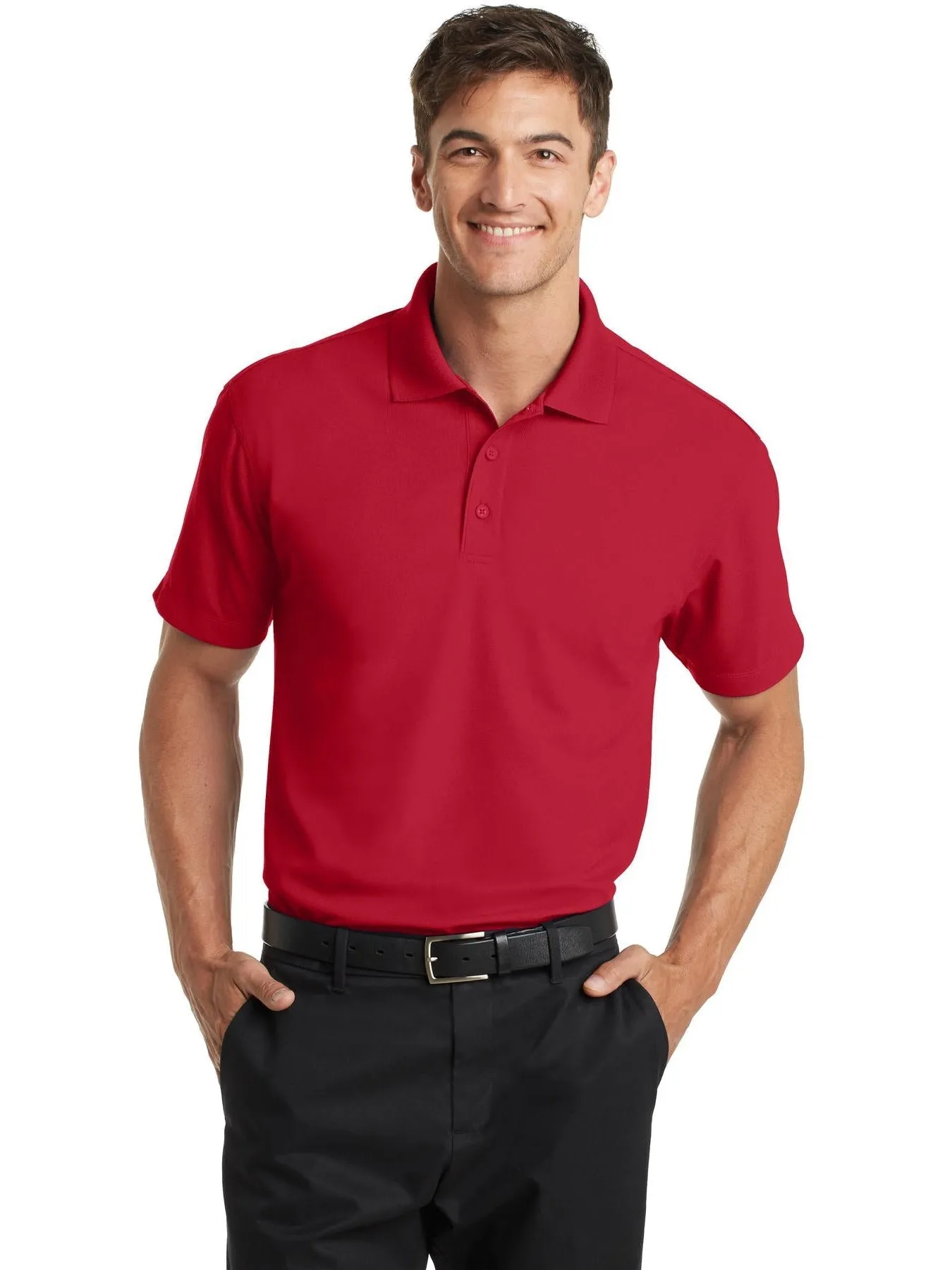 Port Authority Dry Zone Grid Polo