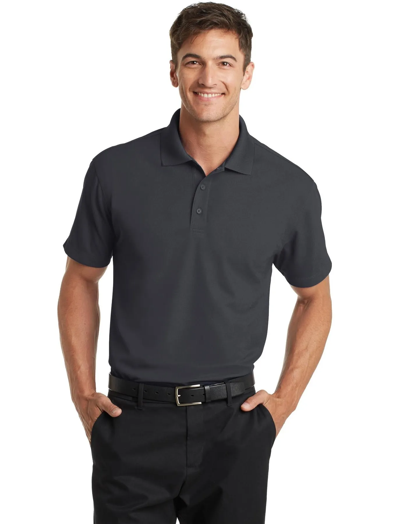 Port Authority Dry Zone Grid Polo