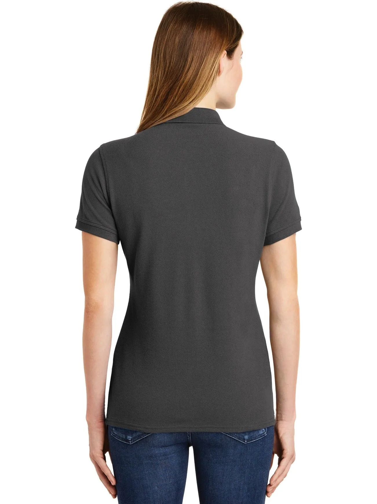 Port Authority Ladies Ring Spun Pique Polo