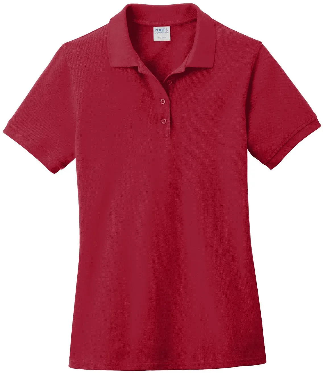 Port Authority Ladies Ring Spun Pique Polo