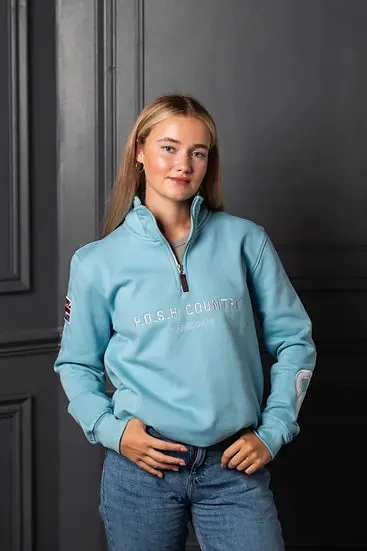 P.O.S.H Country Tidal Zip Sweatshirt